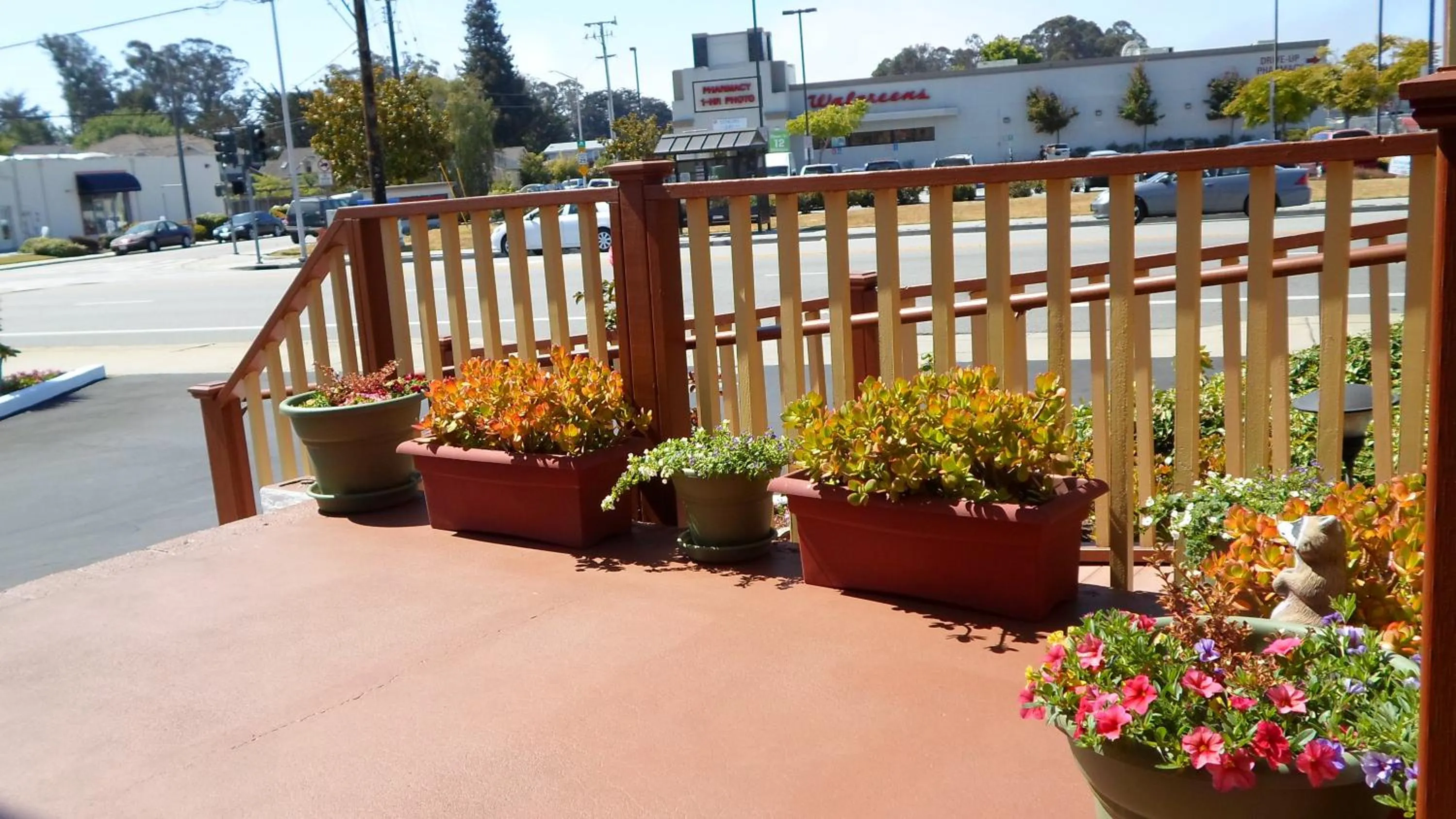 Decorative detail in Hitching Post Studios Inn
