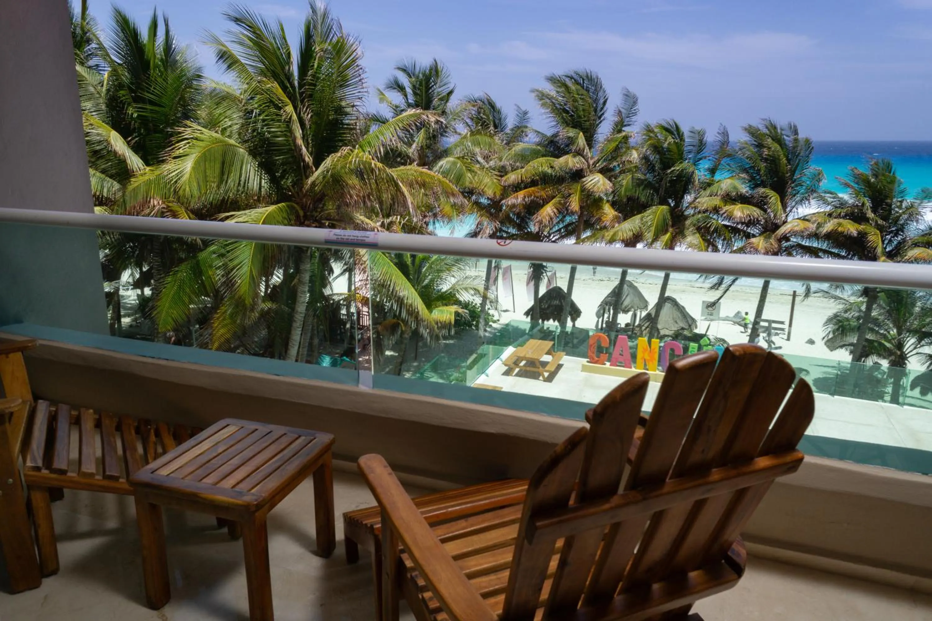 Balcony/Terrace in Flamingo Cancun All Inclusive