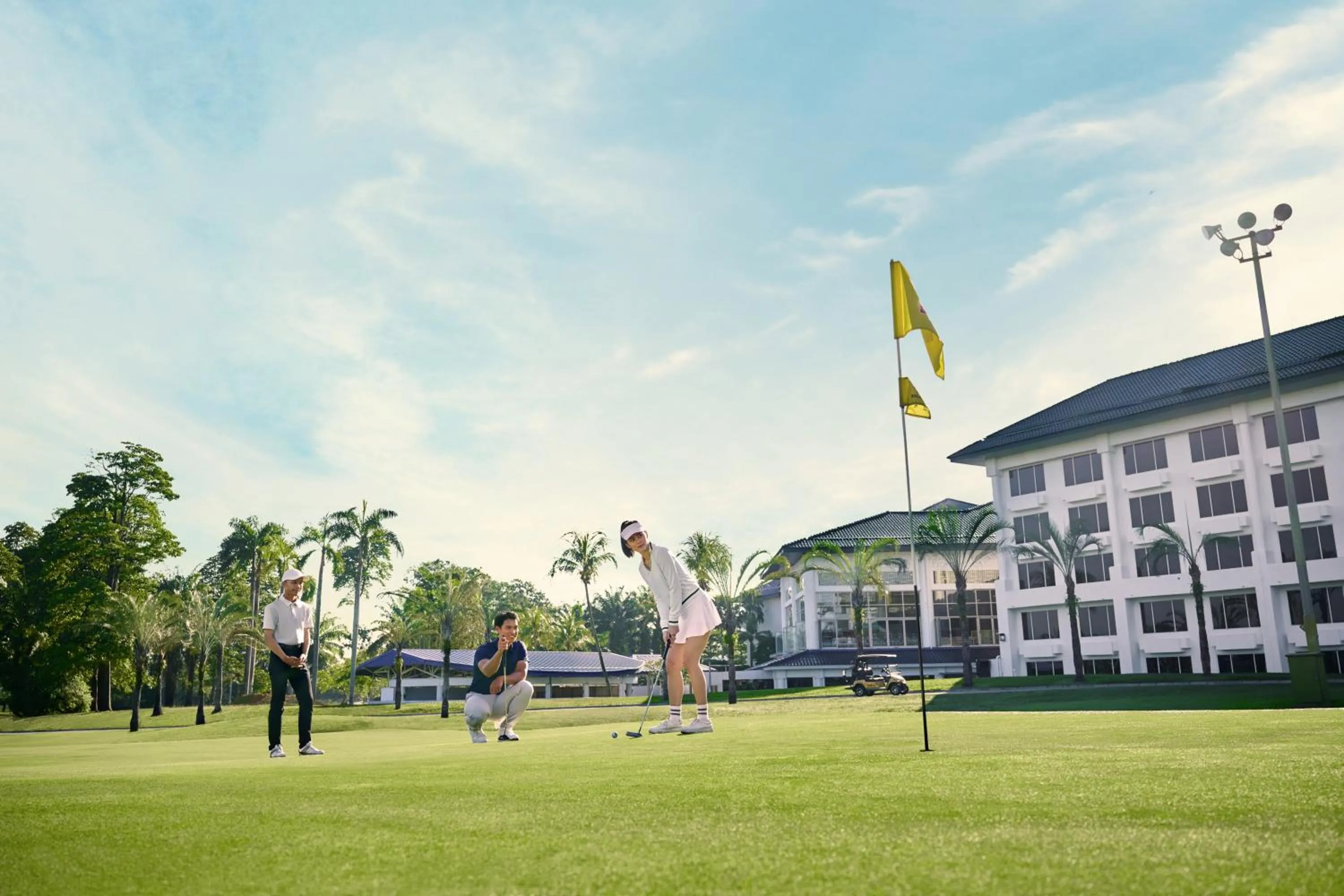 Golfcourse in Hilton Shah Alam Glenmarie
