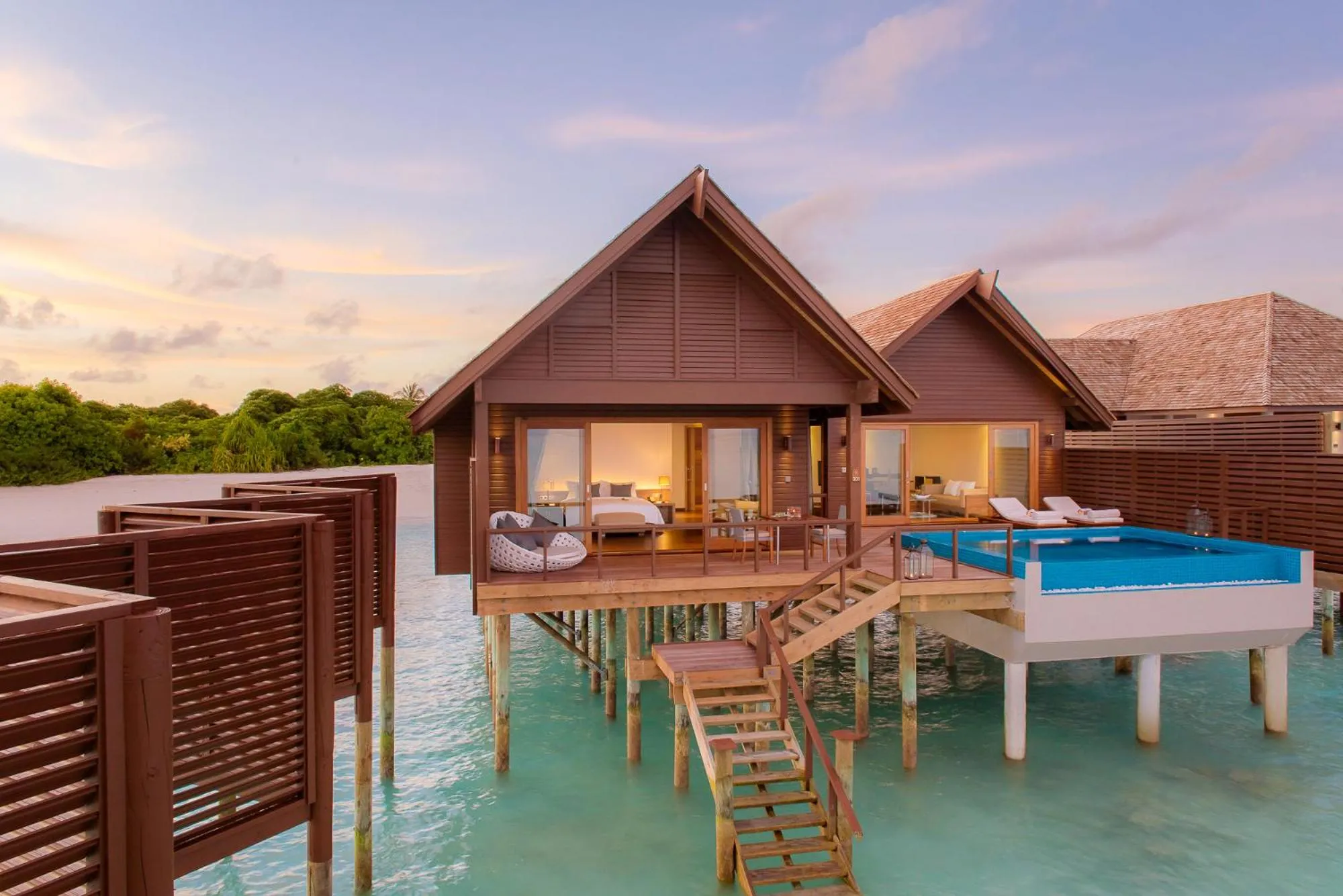 Ocean Villa with Private Pool in Hideaway Beach Resort & Spa