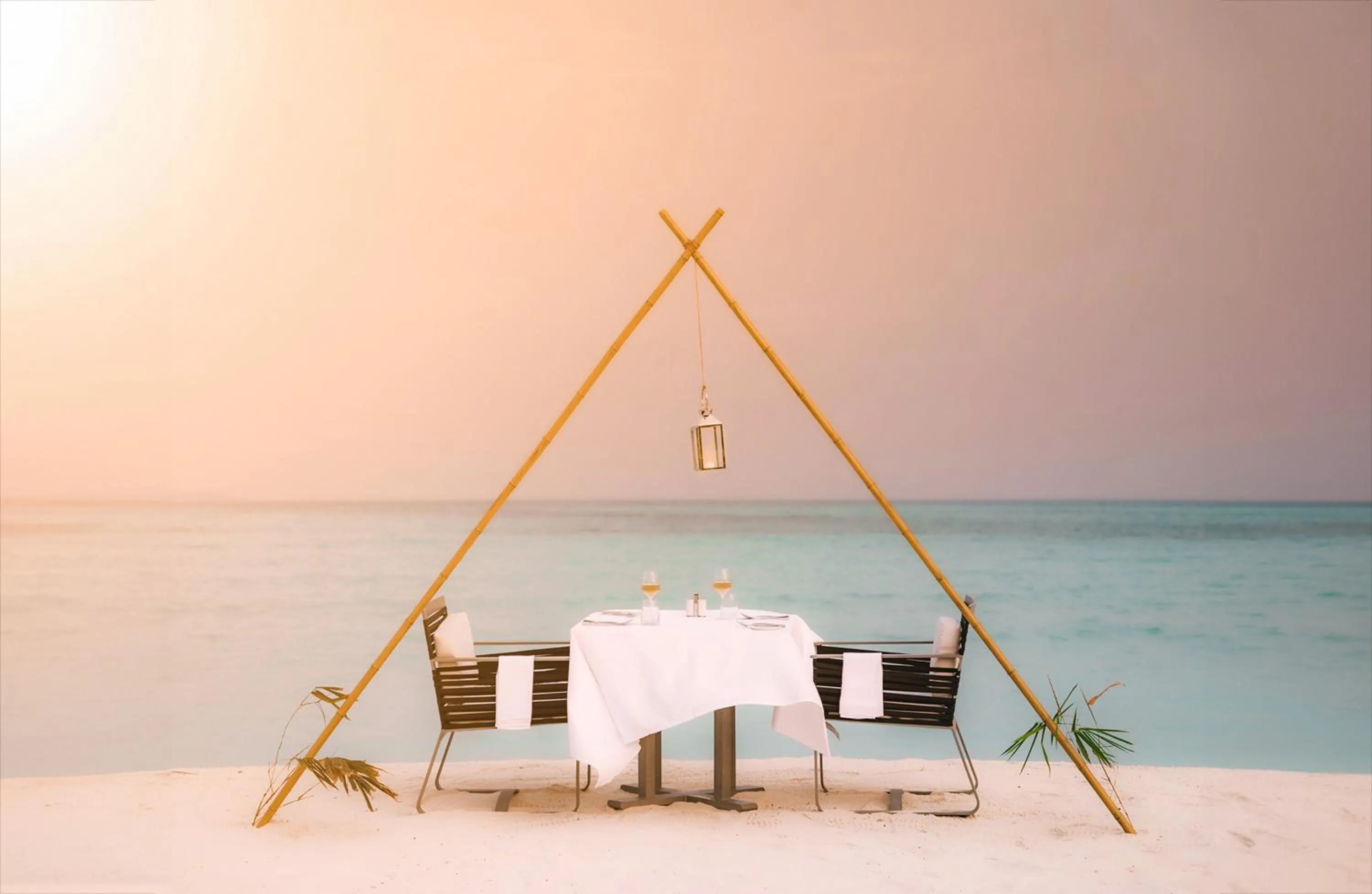 Dinner in Hideaway Beach Resort & Spa - FREE SHARED CHARTER FLIGHT for two on stays of 7 or more nights from September 2025 until 23rd December 2026