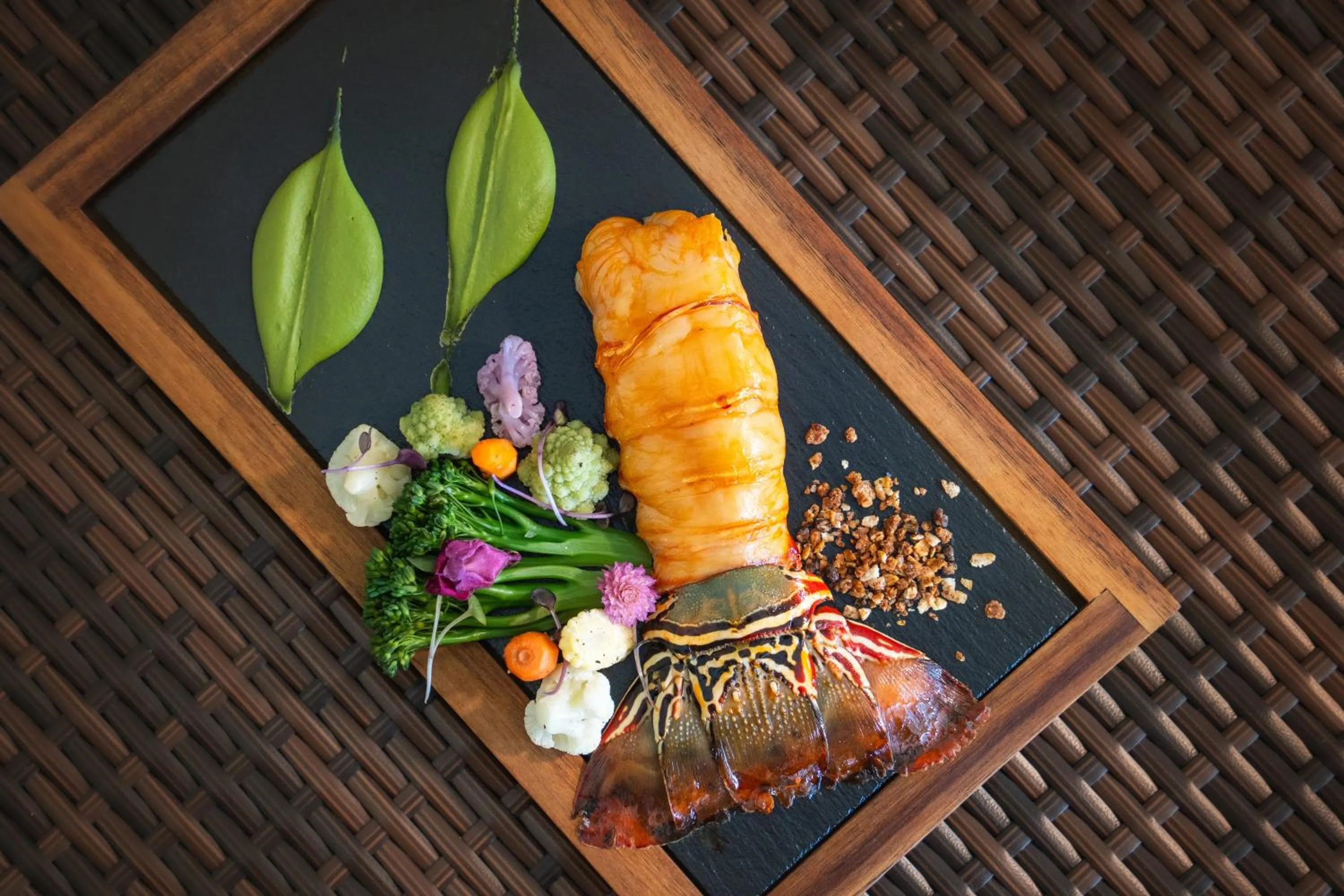 Food close-up in Hideaway Beach Resort & Spa - FREE SHARED CHARTER FLIGHT for two on stays of 7 or more nights from September 2025 until 23rd December 2026