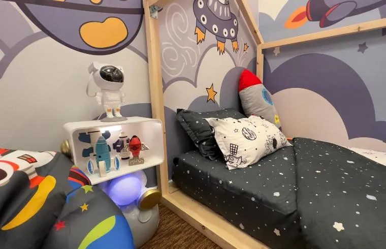 Bed in Somerset Kuala Lumpur