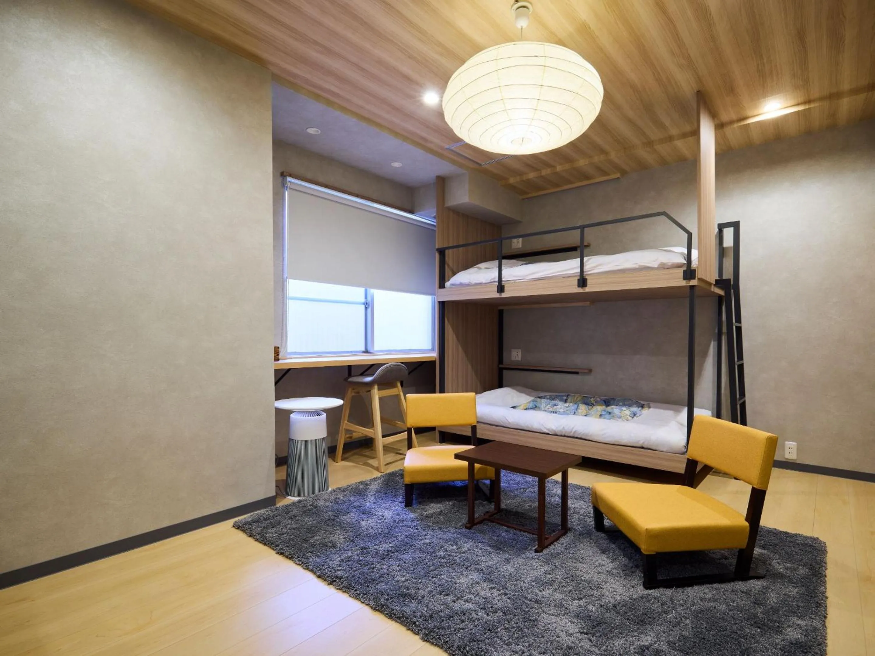 Photo of the whole room, Bed in Gion Shinmonso