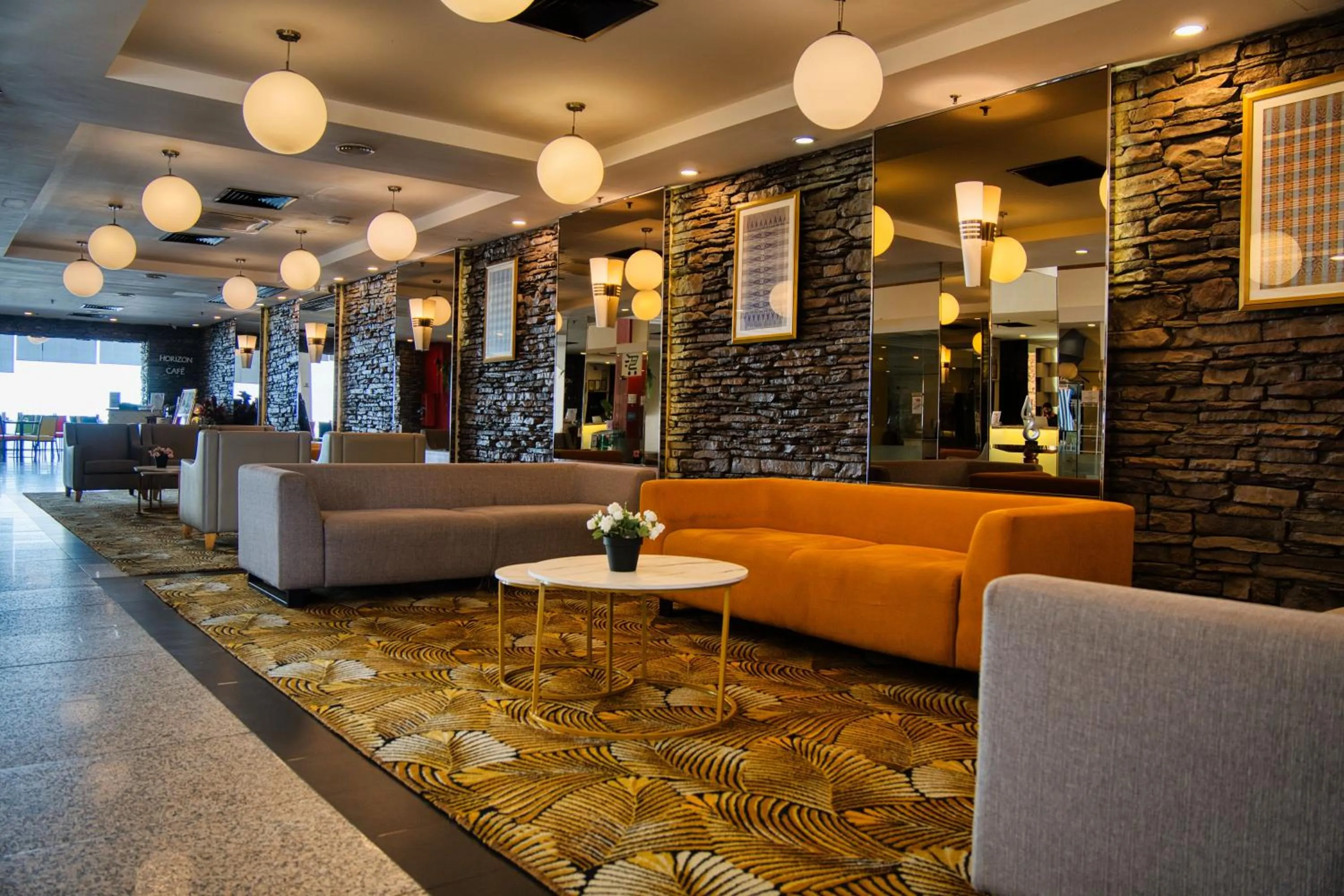 Lobby or reception in Hotel Sentral Seaview @ ​Beachfront