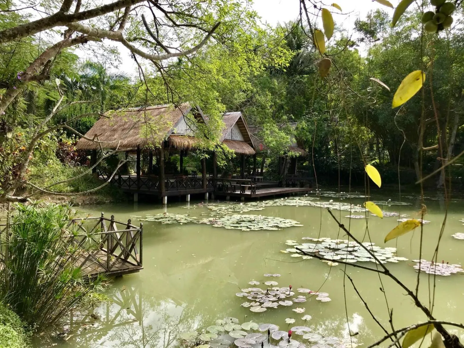 Bird's eye view in Santi Resort & Spa