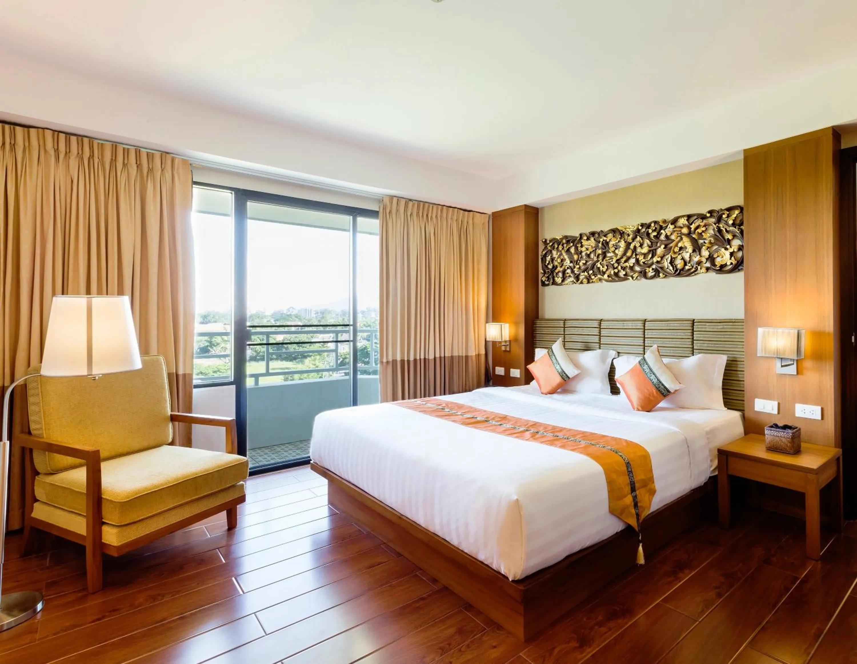 Bed in Asia Hotels Group (Poonpetch Chiangmai)