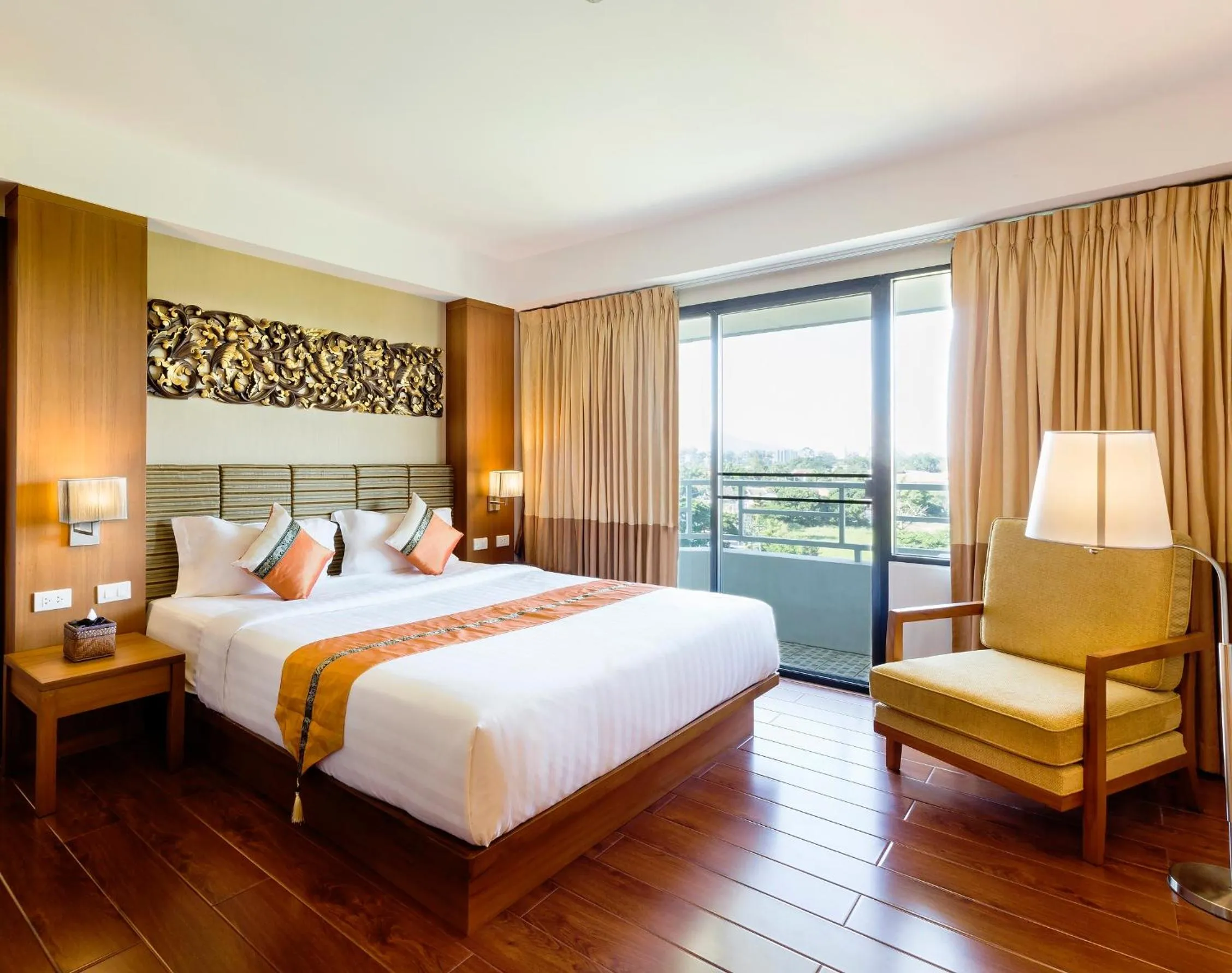 Bed in Asia Hotels Group (Poonpetch Chiangmai)