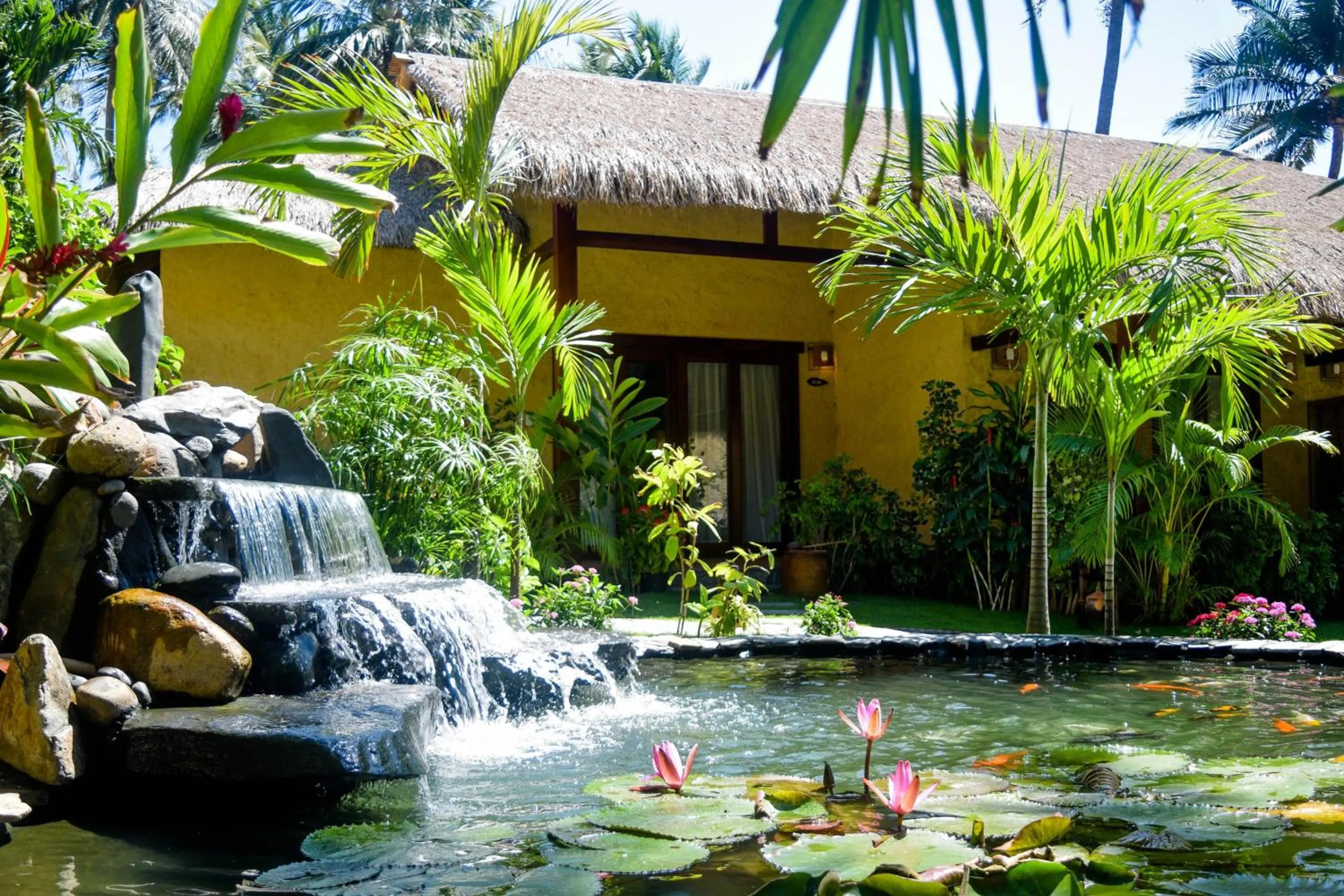 Garden view in Bamboo Village Beach Resort & Spa