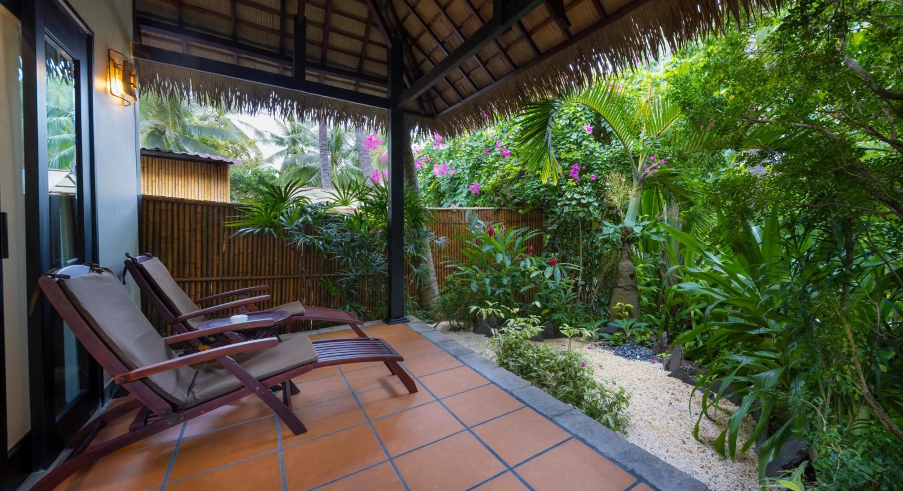Balcony/Terrace in Bamboo Village Beach Resort & Spa