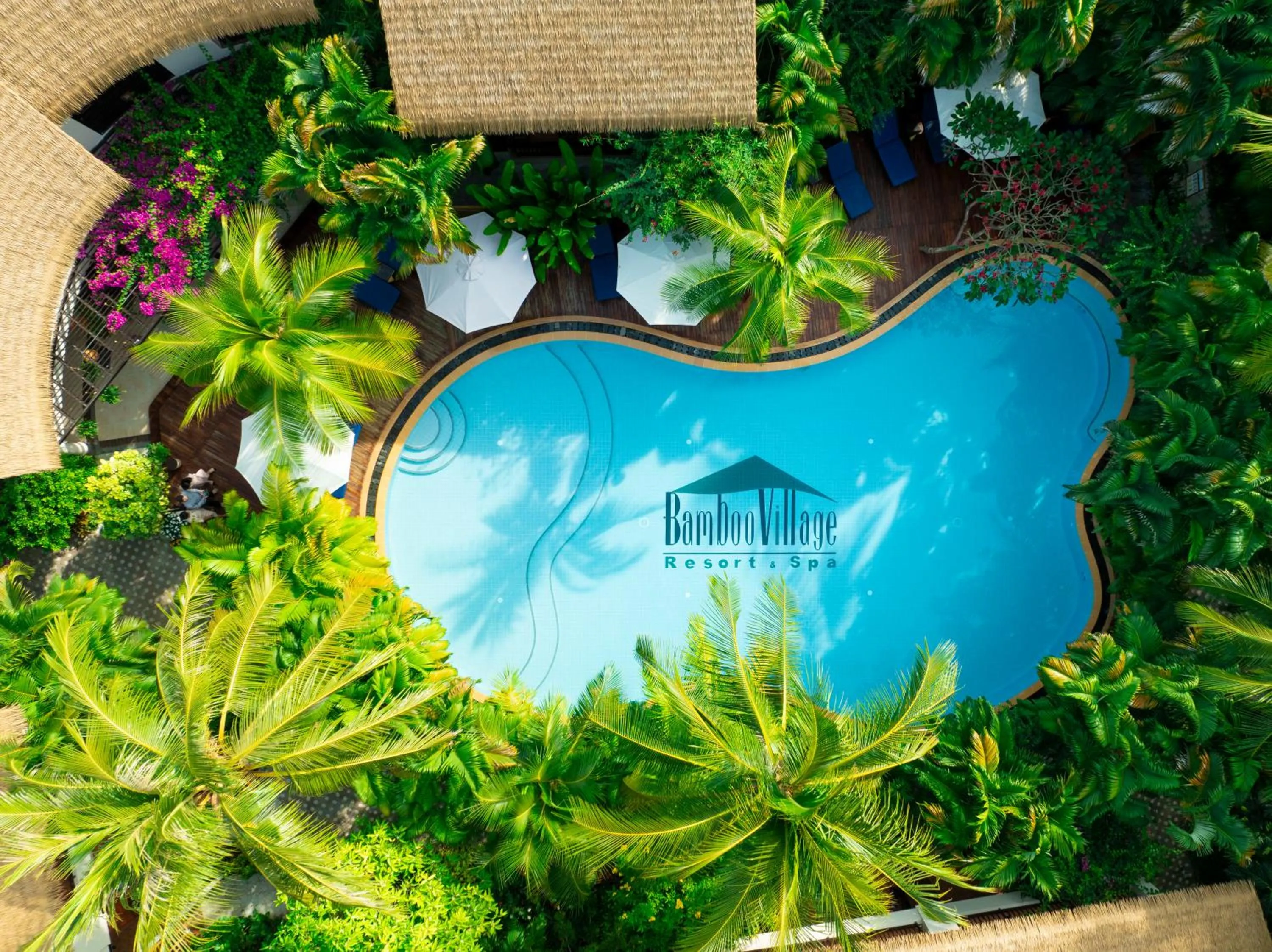 Swimming pool in Bamboo Village Beach Resort & Spa