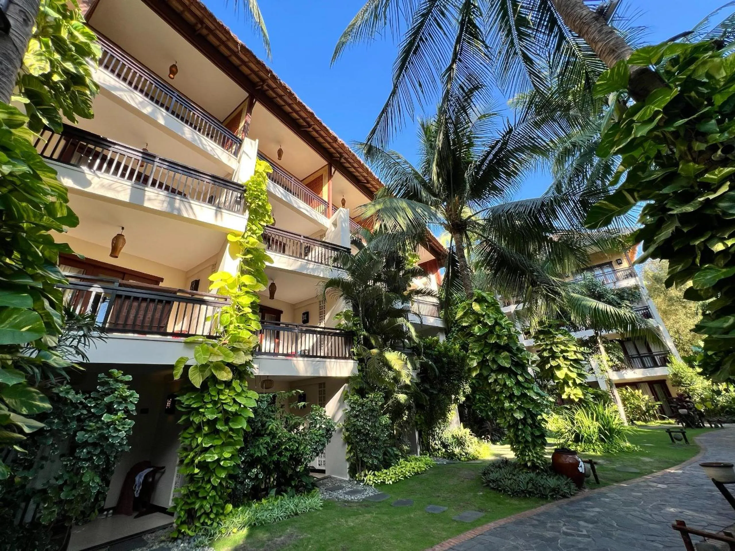 Garden view in Bamboo Village Beach Resort & Spa