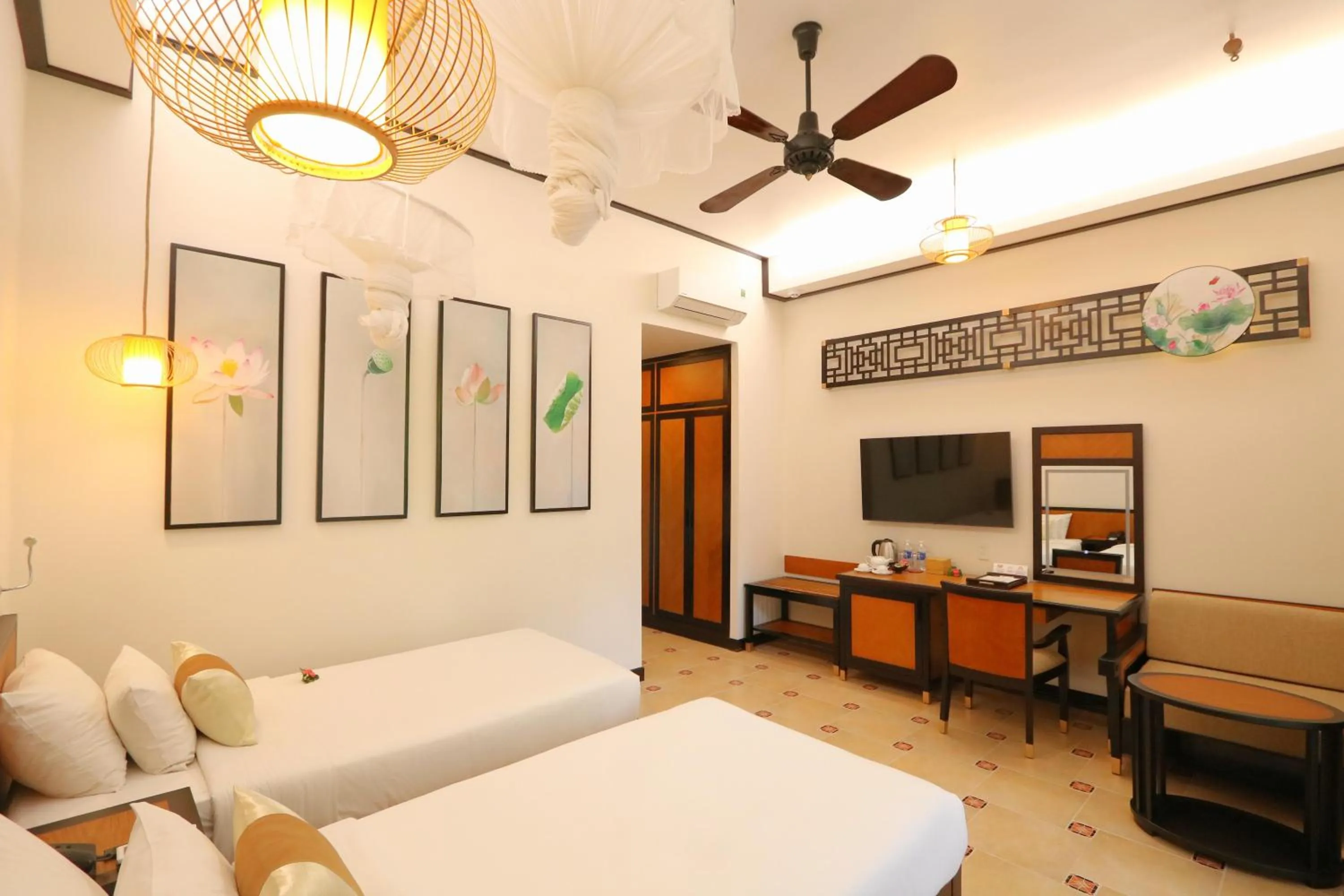 Bedroom, Bed in Bamboo Village Beach Resort & Spa