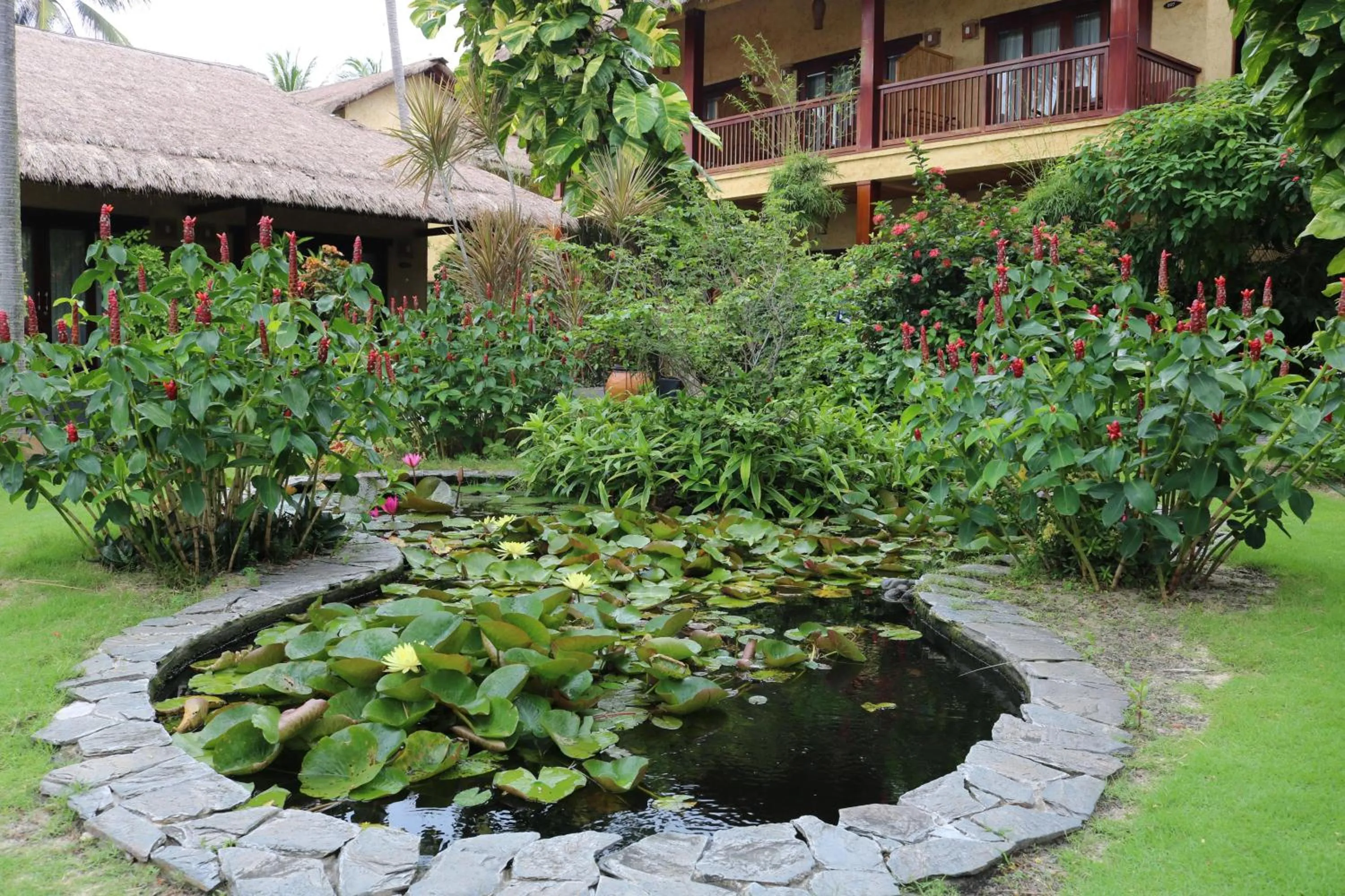 Garden view in Bamboo Village Beach Resort & Spa