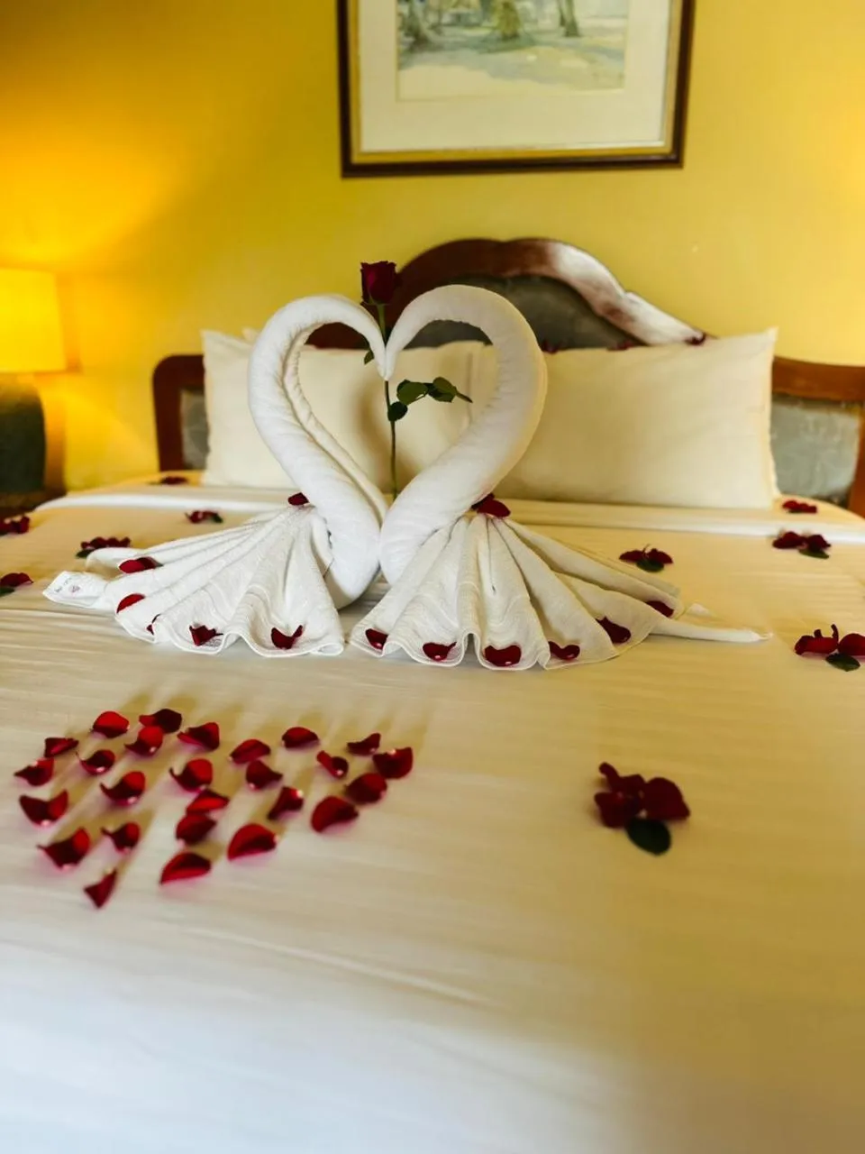 Decorative detail, Bed in Mines Beach Resort Hotel