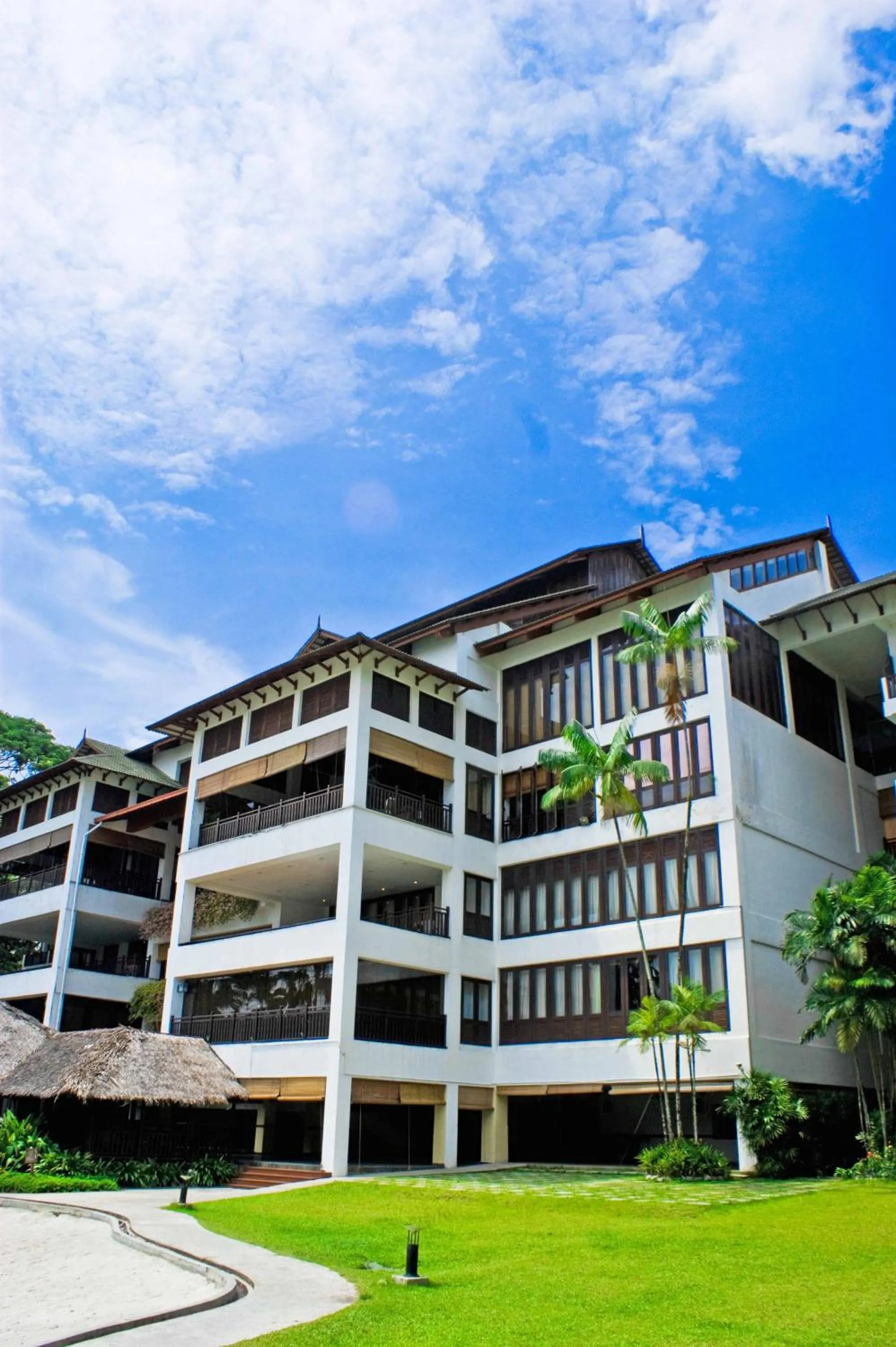 Property building in Mines Beach Resort Hotel