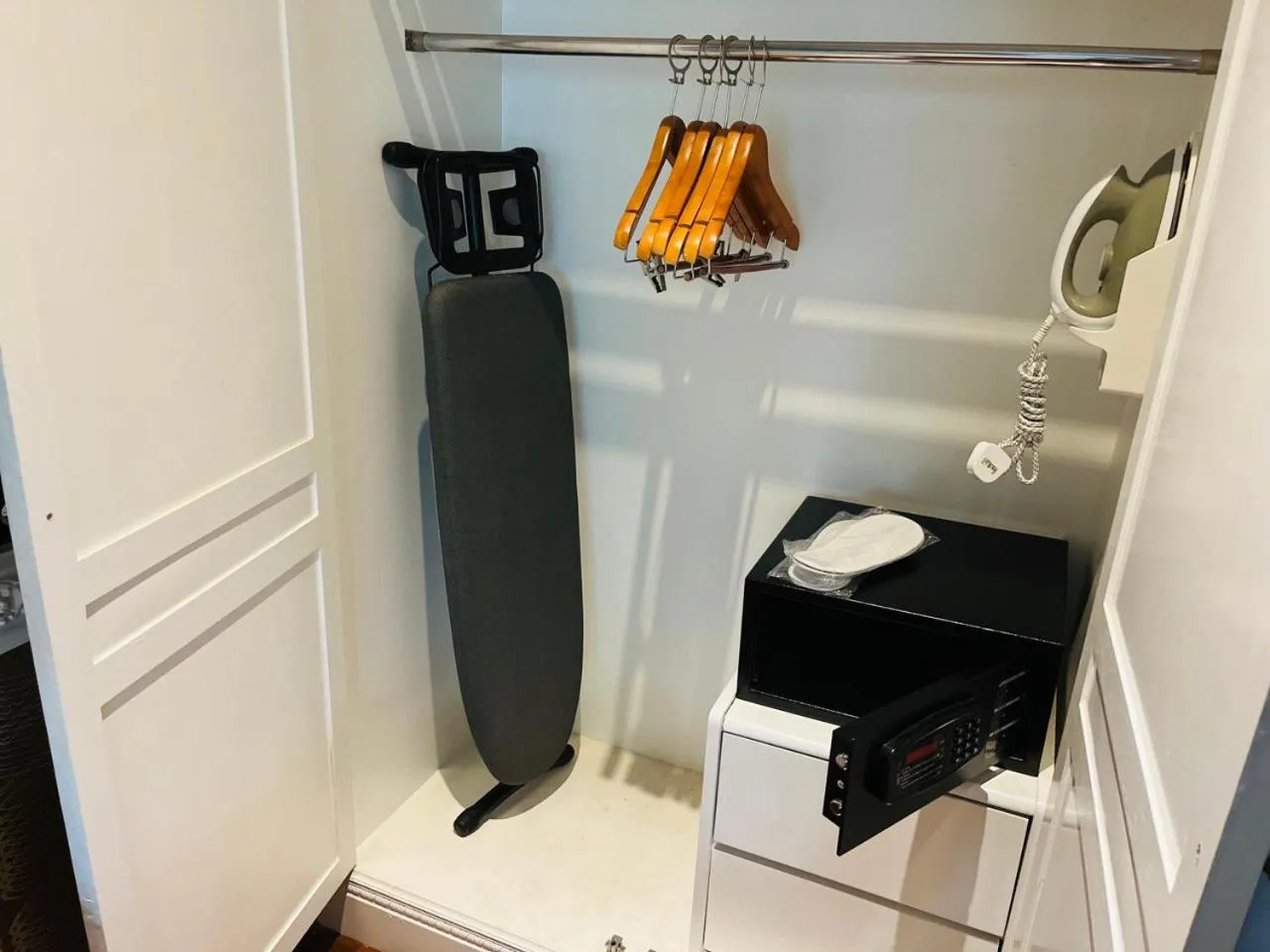 wardrobe in Mines Beach Resort Hotel