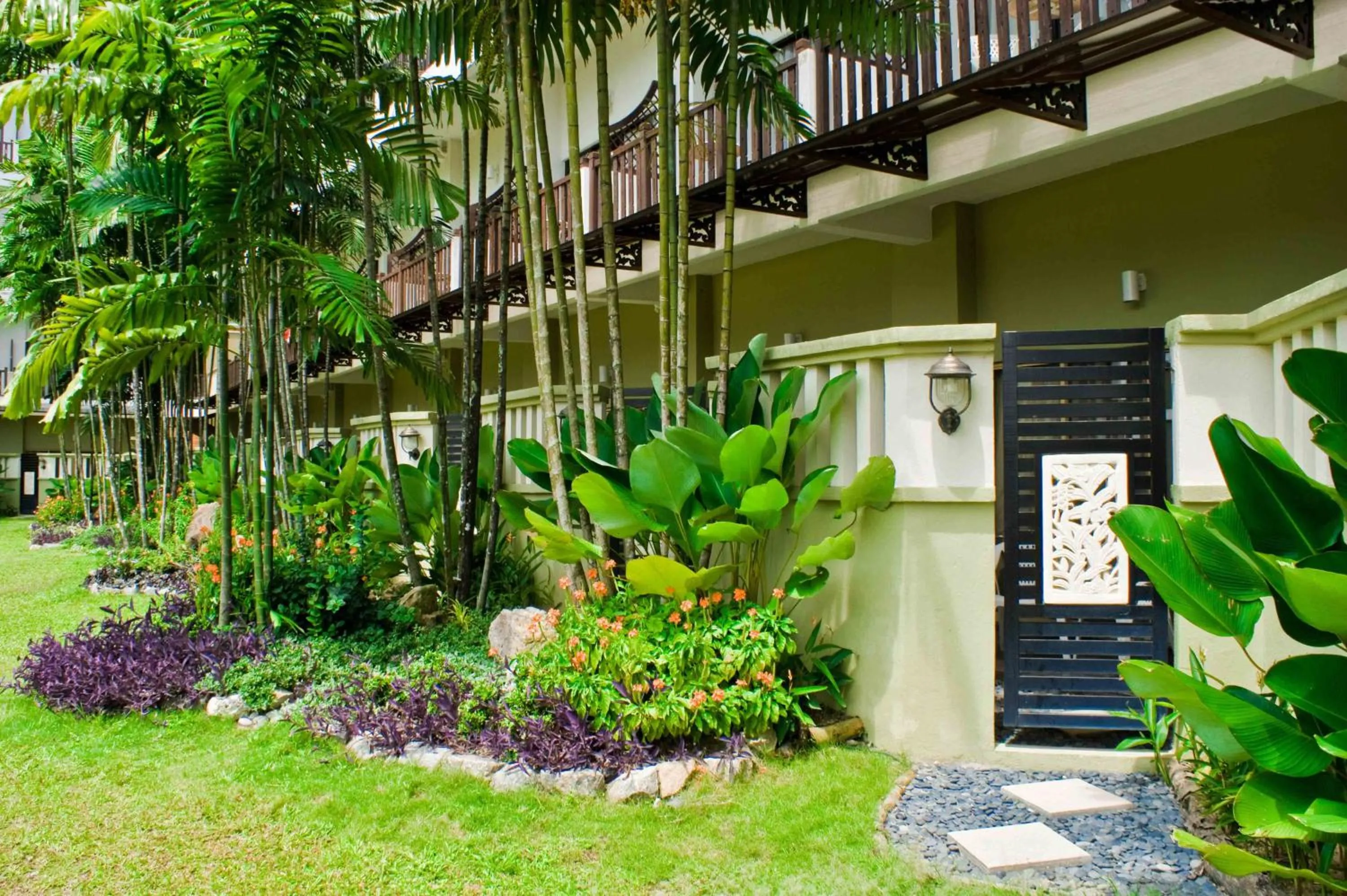 Property building in Mines Beach Resort Hotel