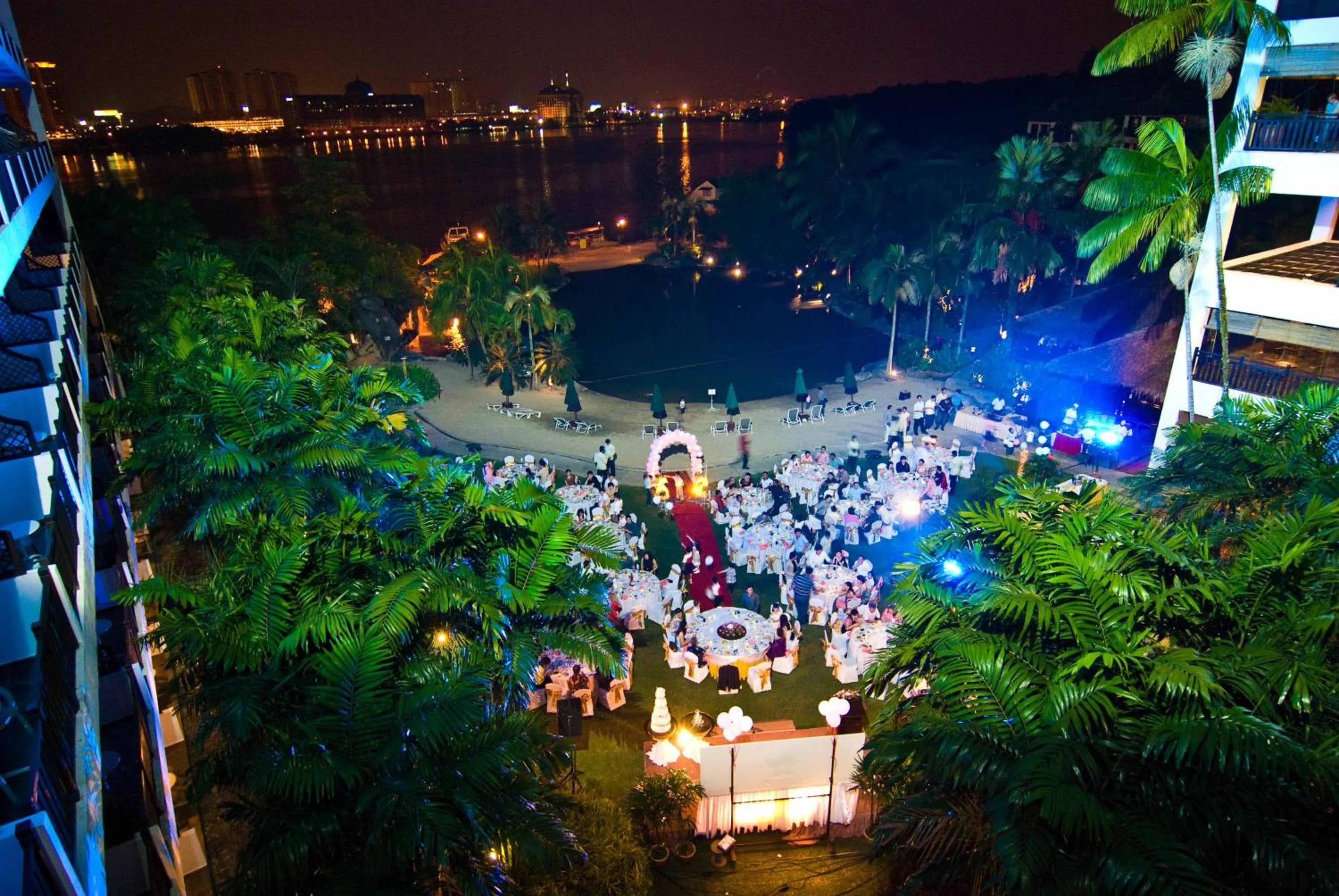 wedding in Mines Beach Resort Hotel