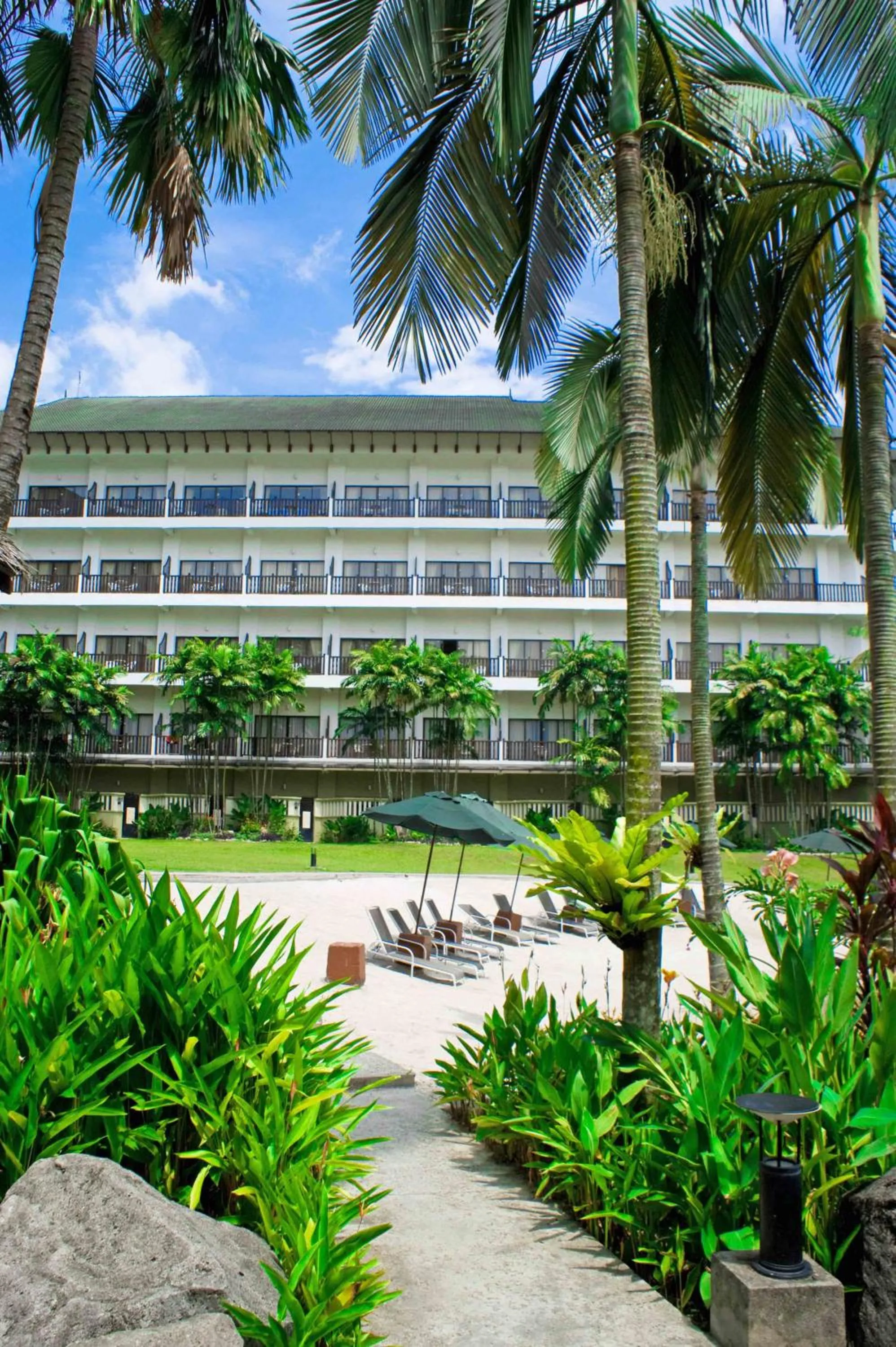 Property building in Mines Beach Resort Hotel