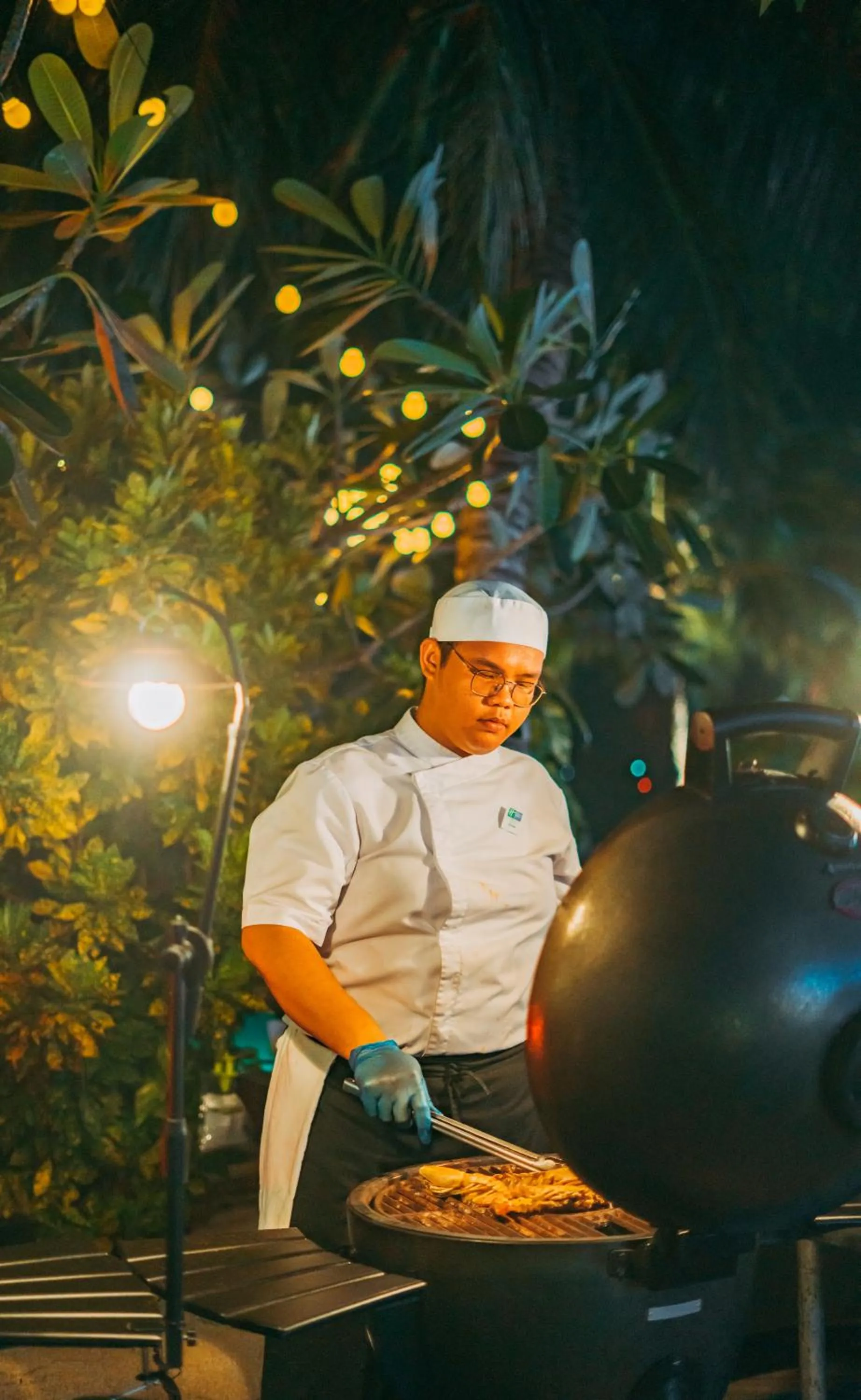 BBQ facilities in Holiday Inn Resort Kandooma Maldives - Kids Stay & Eat Free and Free Roundtrip Speed Boat for a minimum 4 nights stay