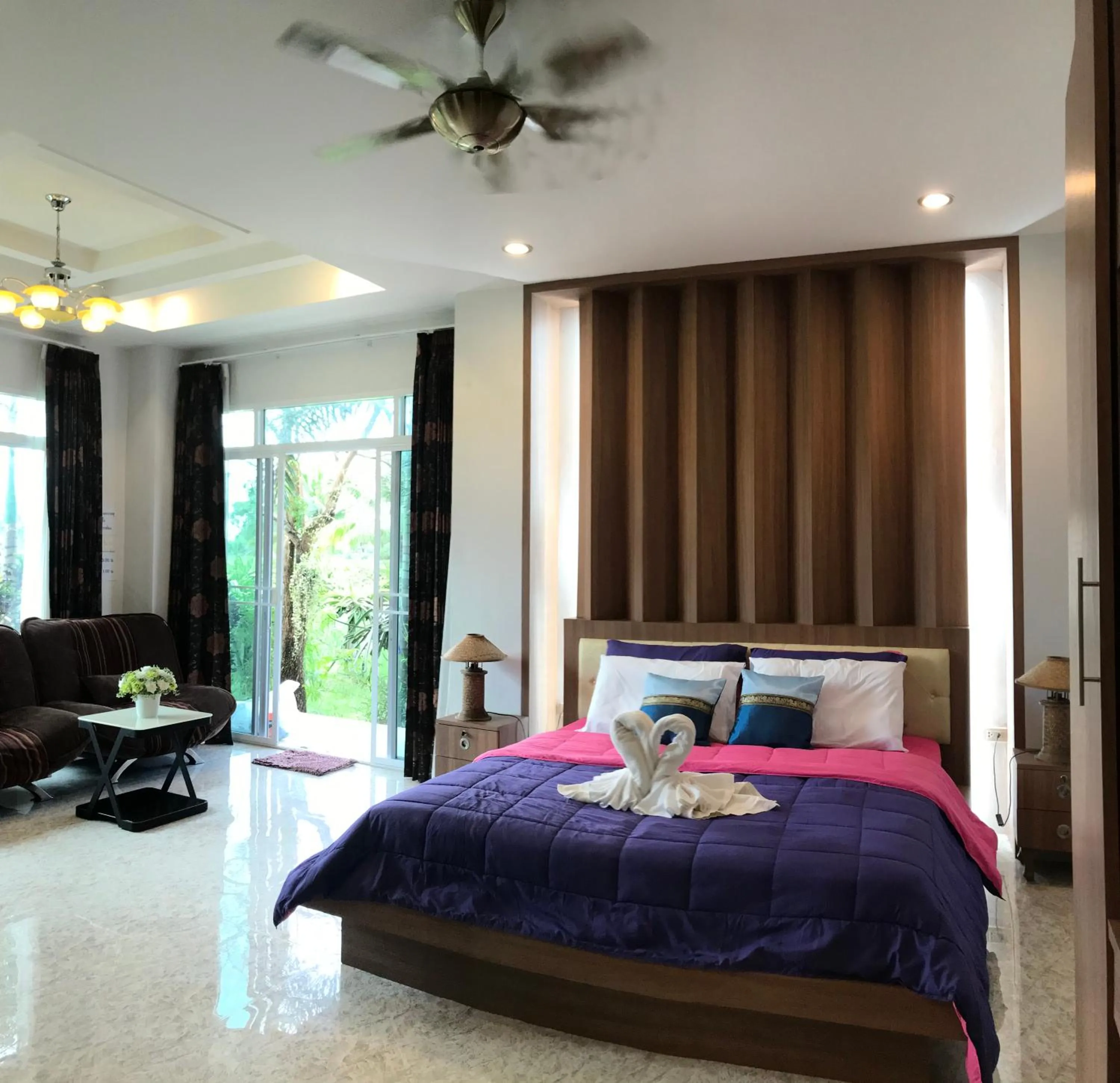 Bed in Ok Farm Resort