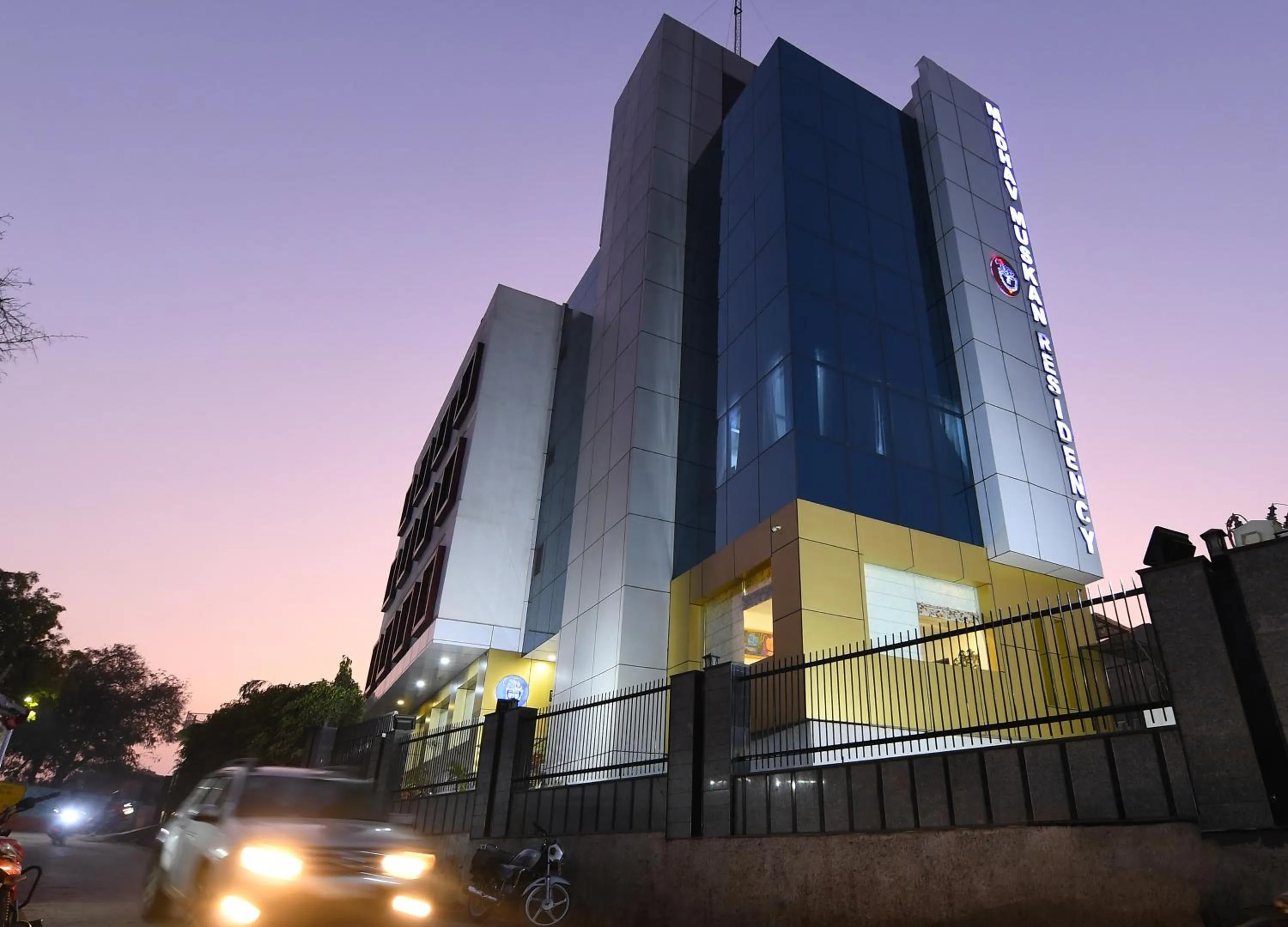 Property building in Madhav Muskan Residency