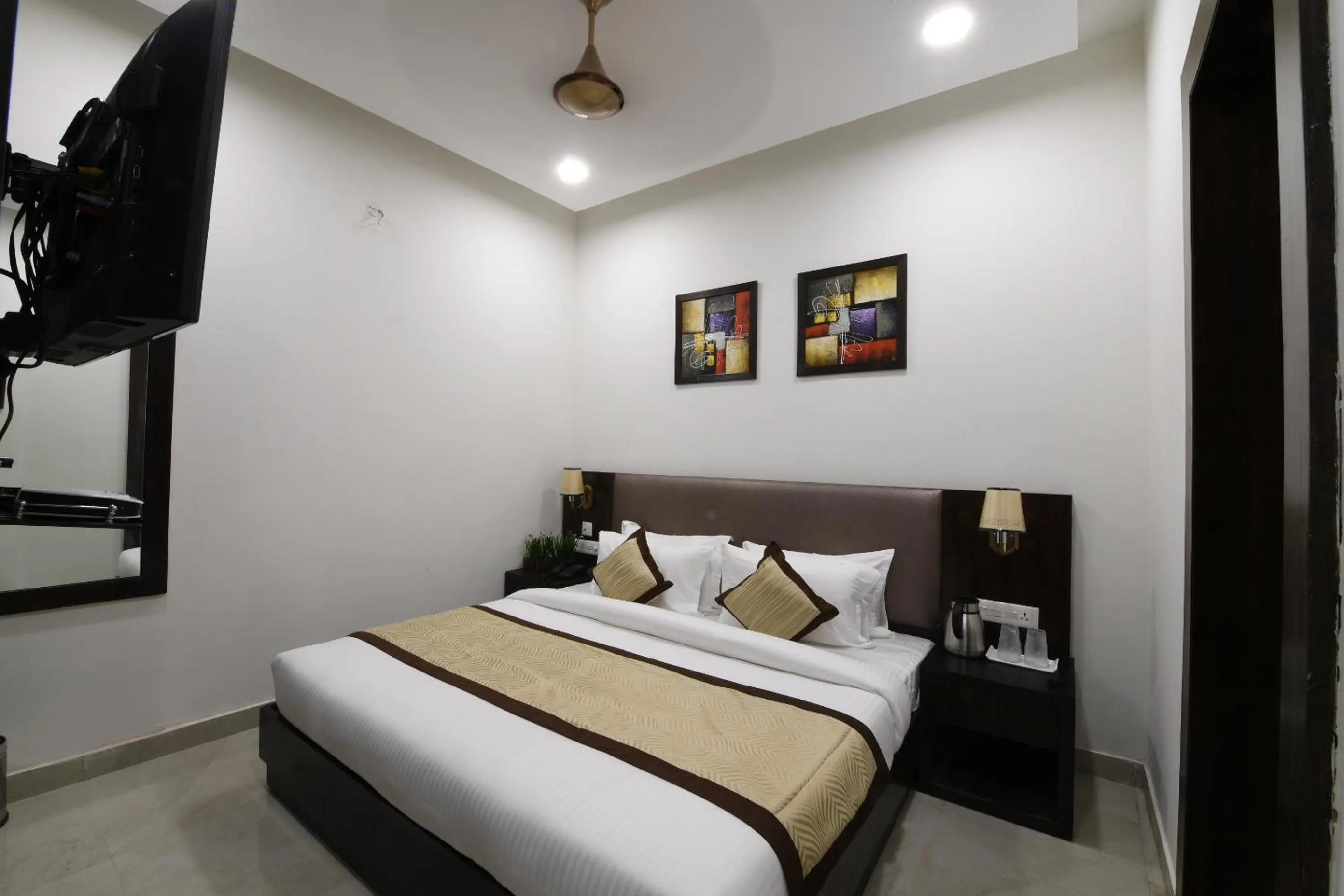Bed in Madhav Muskan Residency