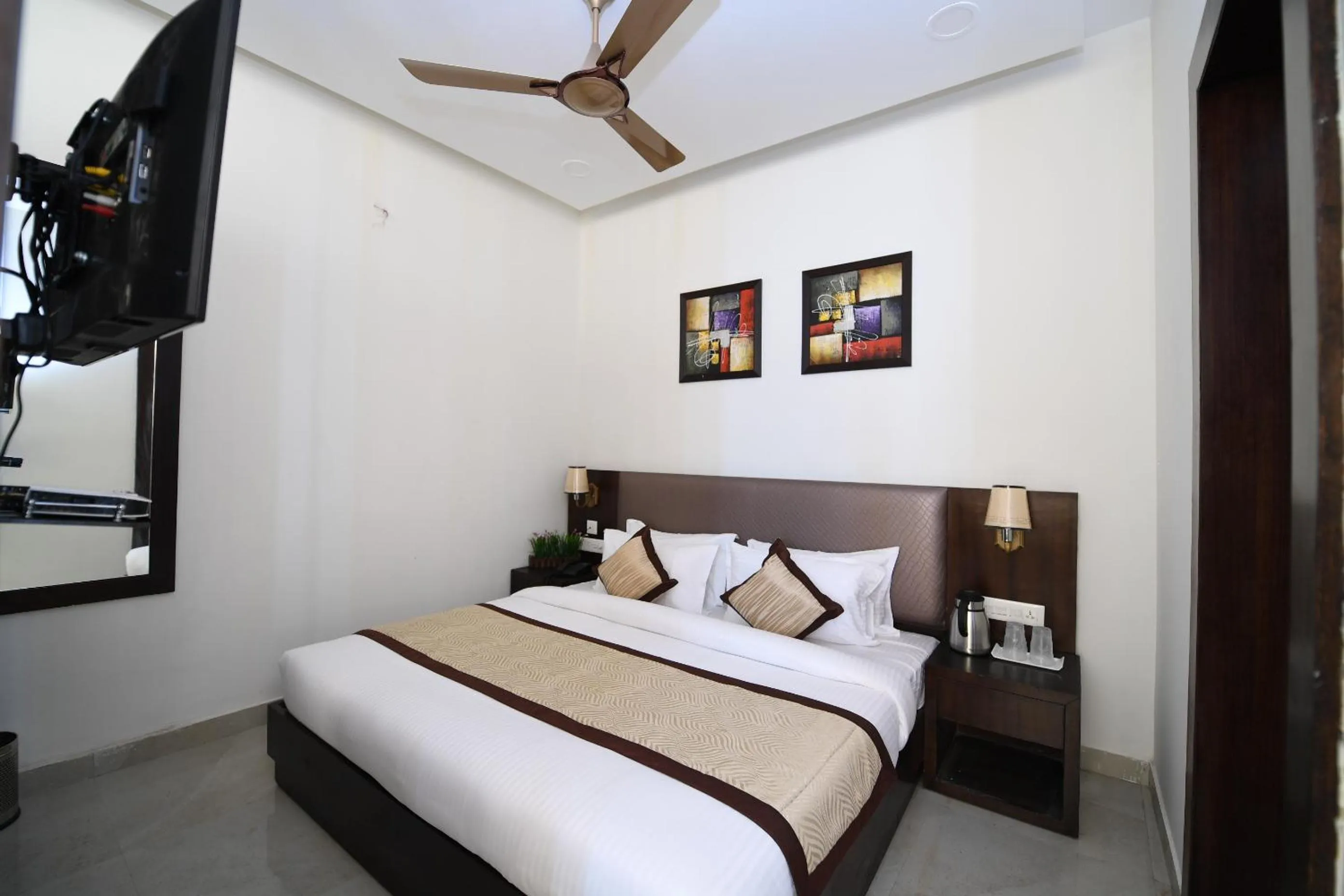 Bed in Madhav Muskan Residency