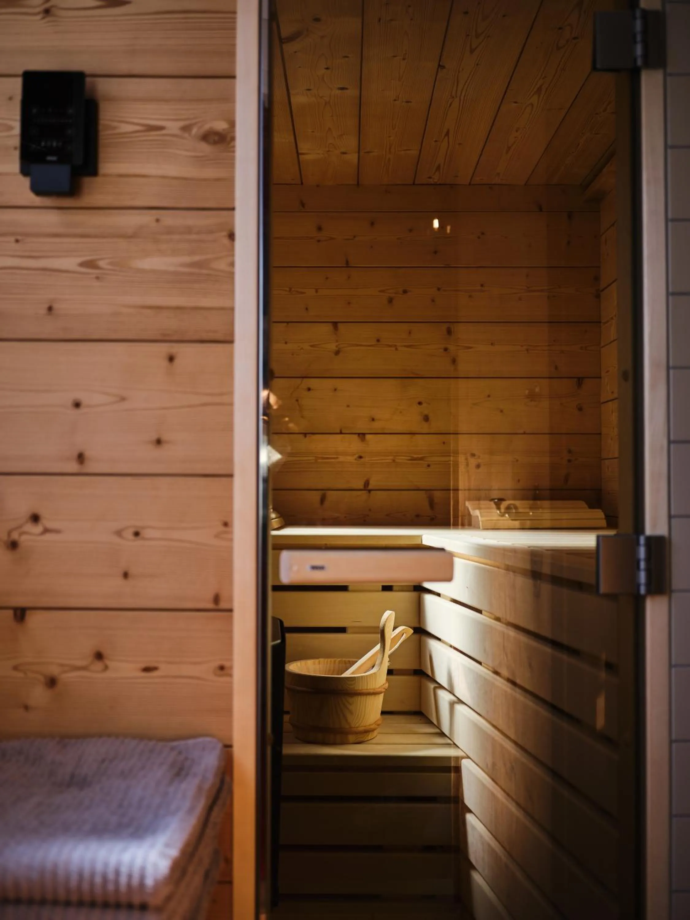 Sauna in Hotel Chesa Grischuna
