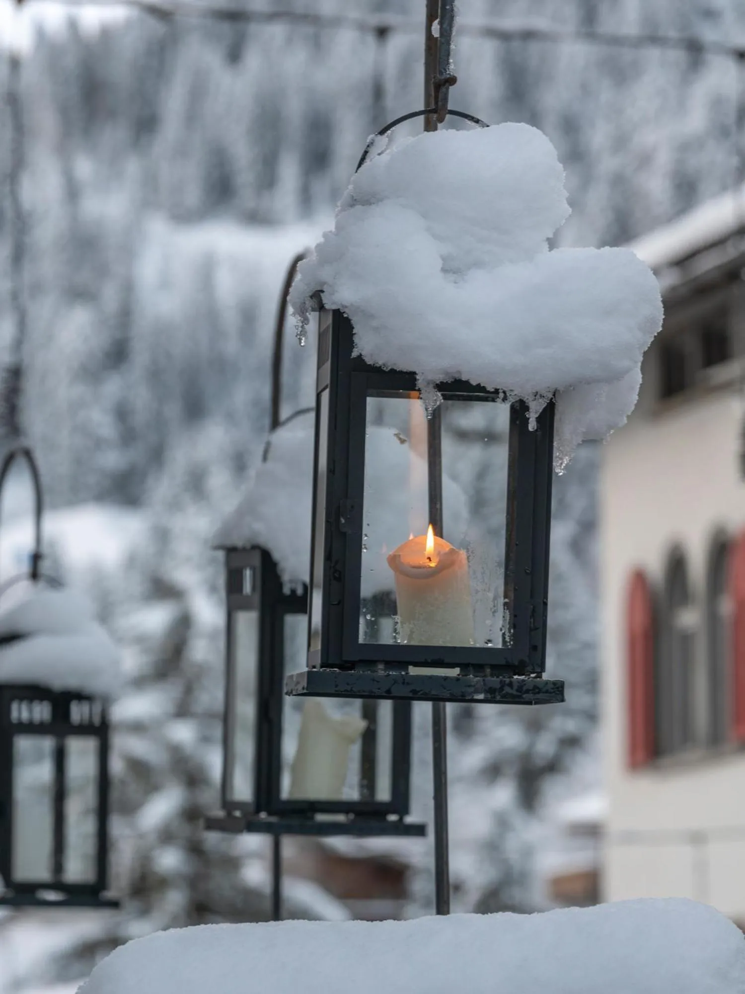 Property building in Hotel Chesa Grischuna