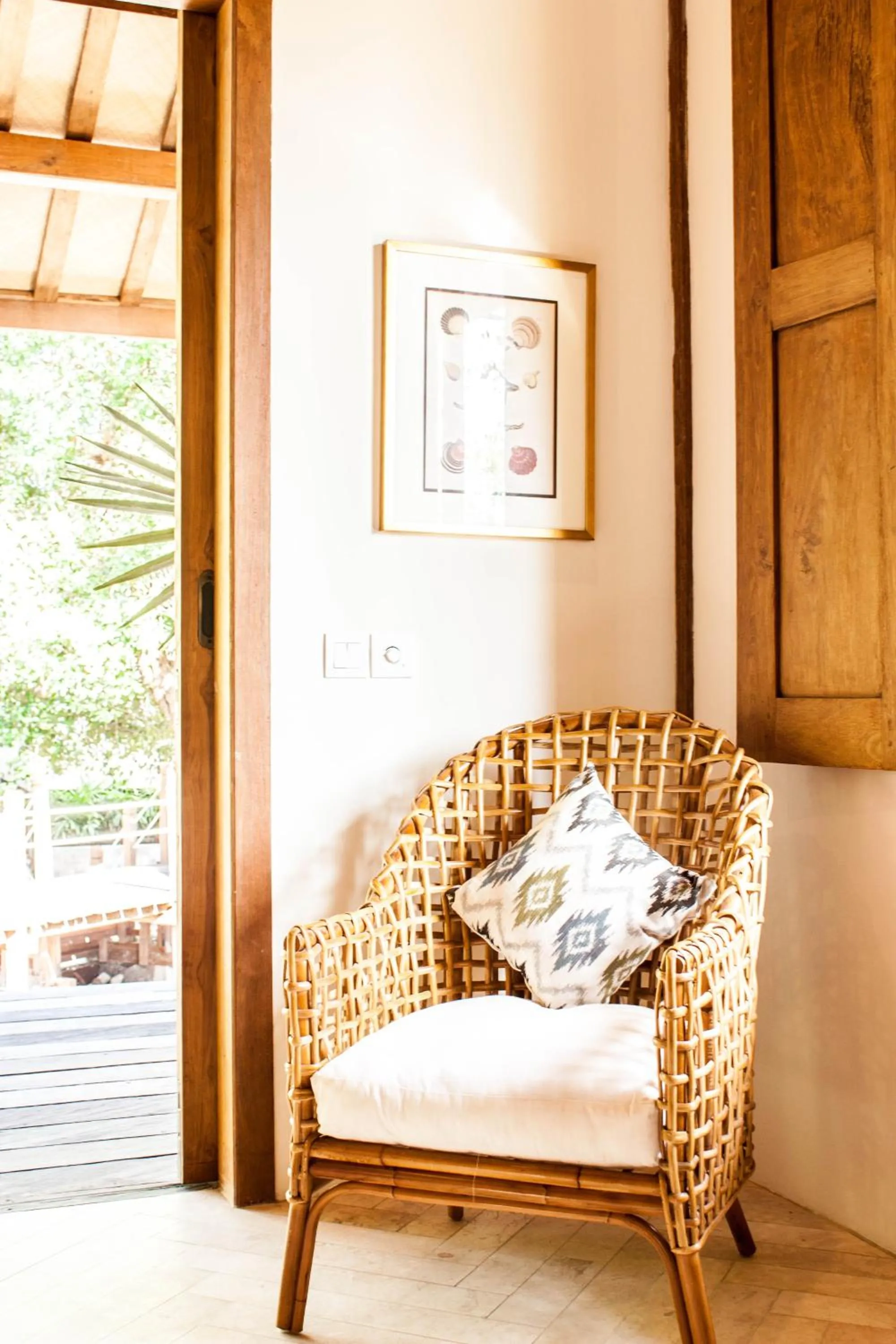 Decorative detail in Villa Pulau Cinta Boutique Suites