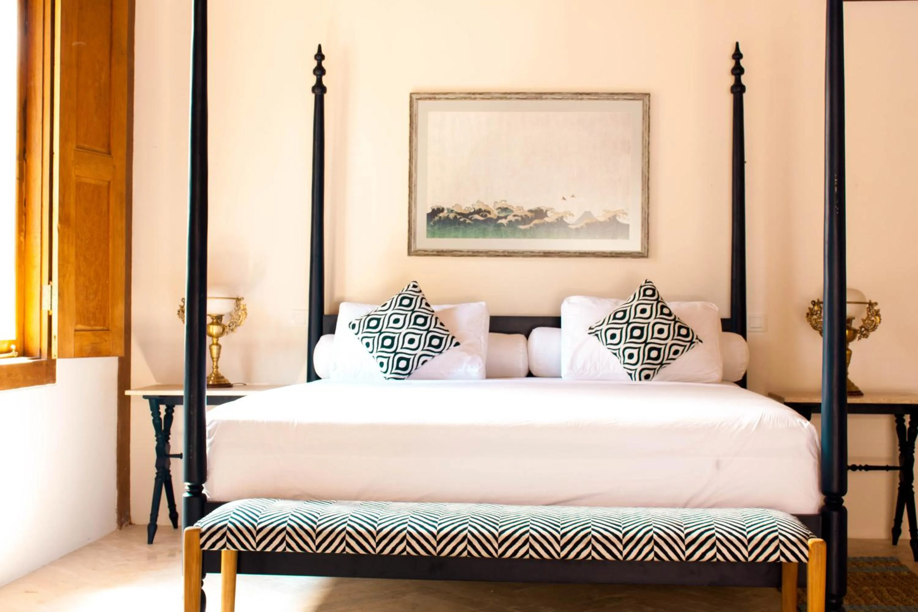 Bed in Villa Pulau Cinta Boutique Suites