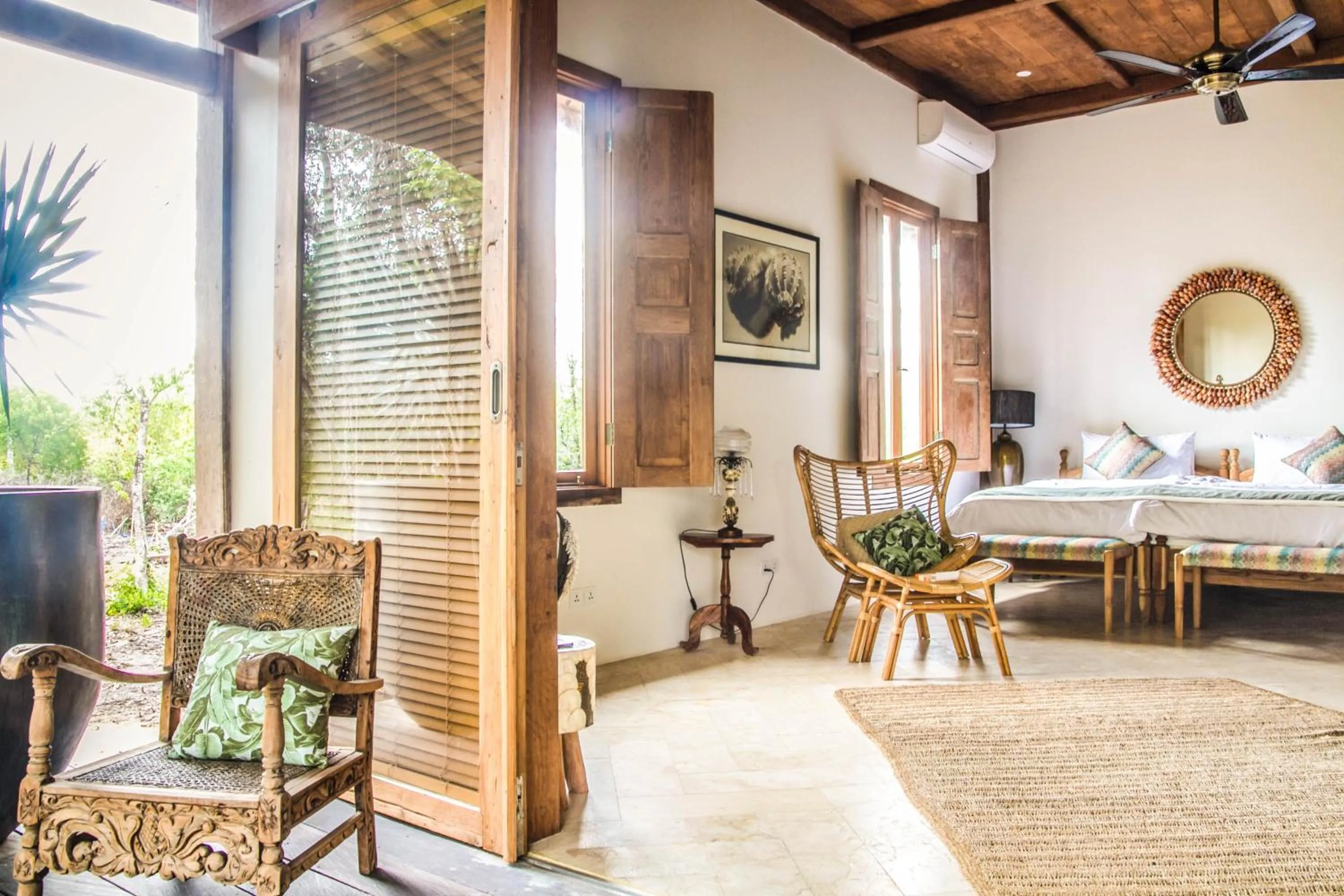 Decorative detail in Villa Pulau Cinta Boutique Suites