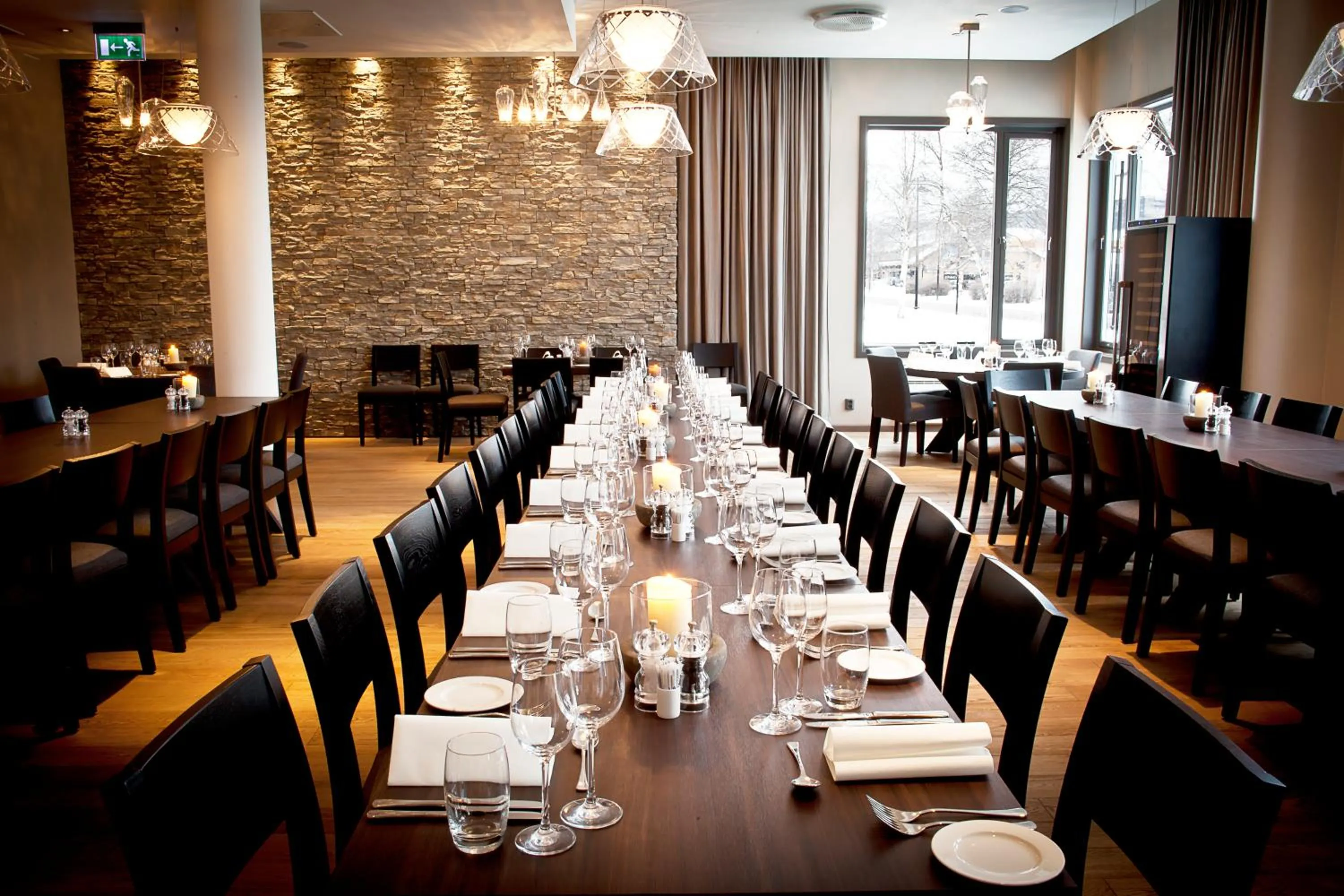 Restaurant/places to eat in Quality Hotel Skifer