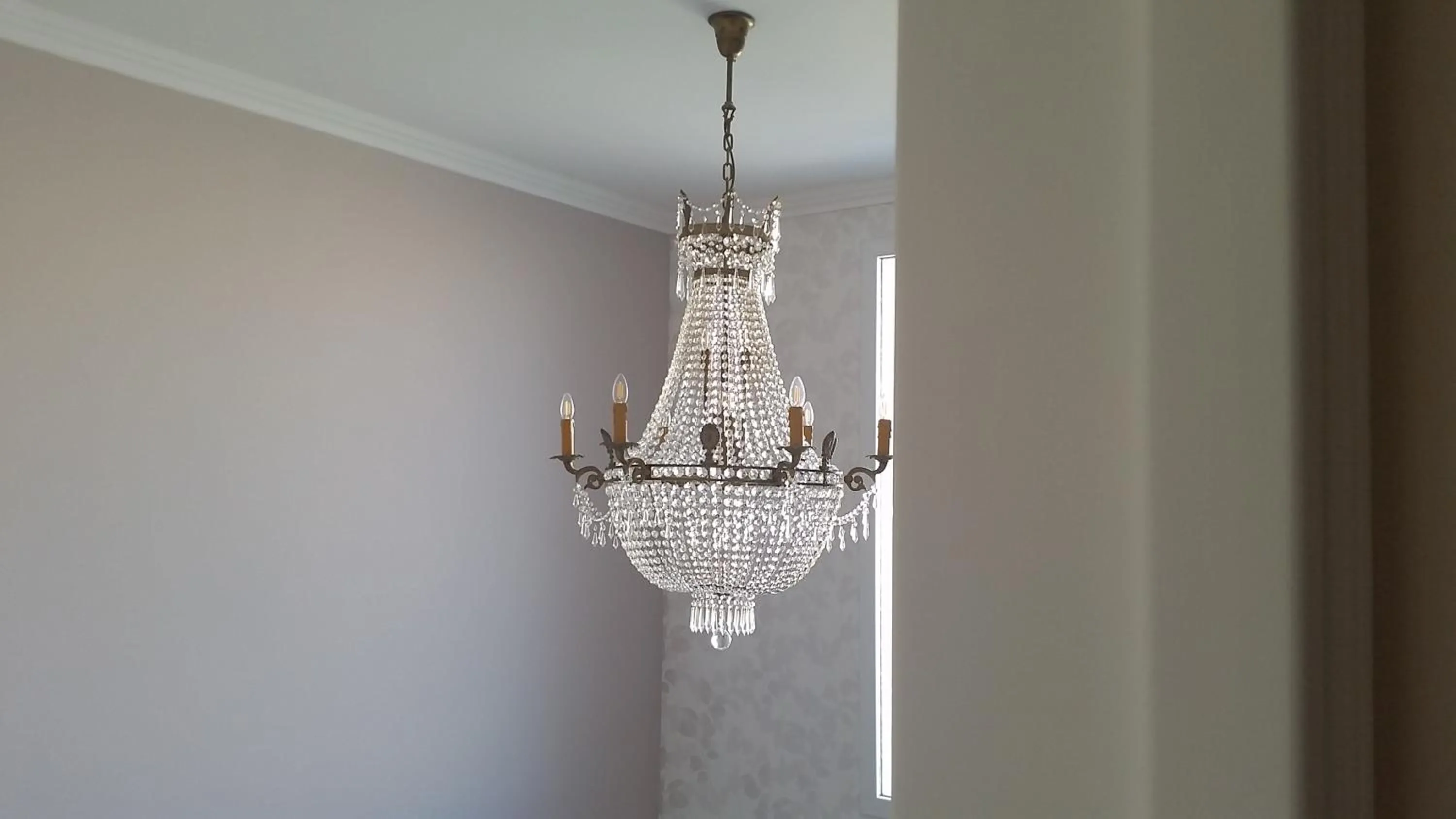 Decorative detail in B&B Villa Blanche