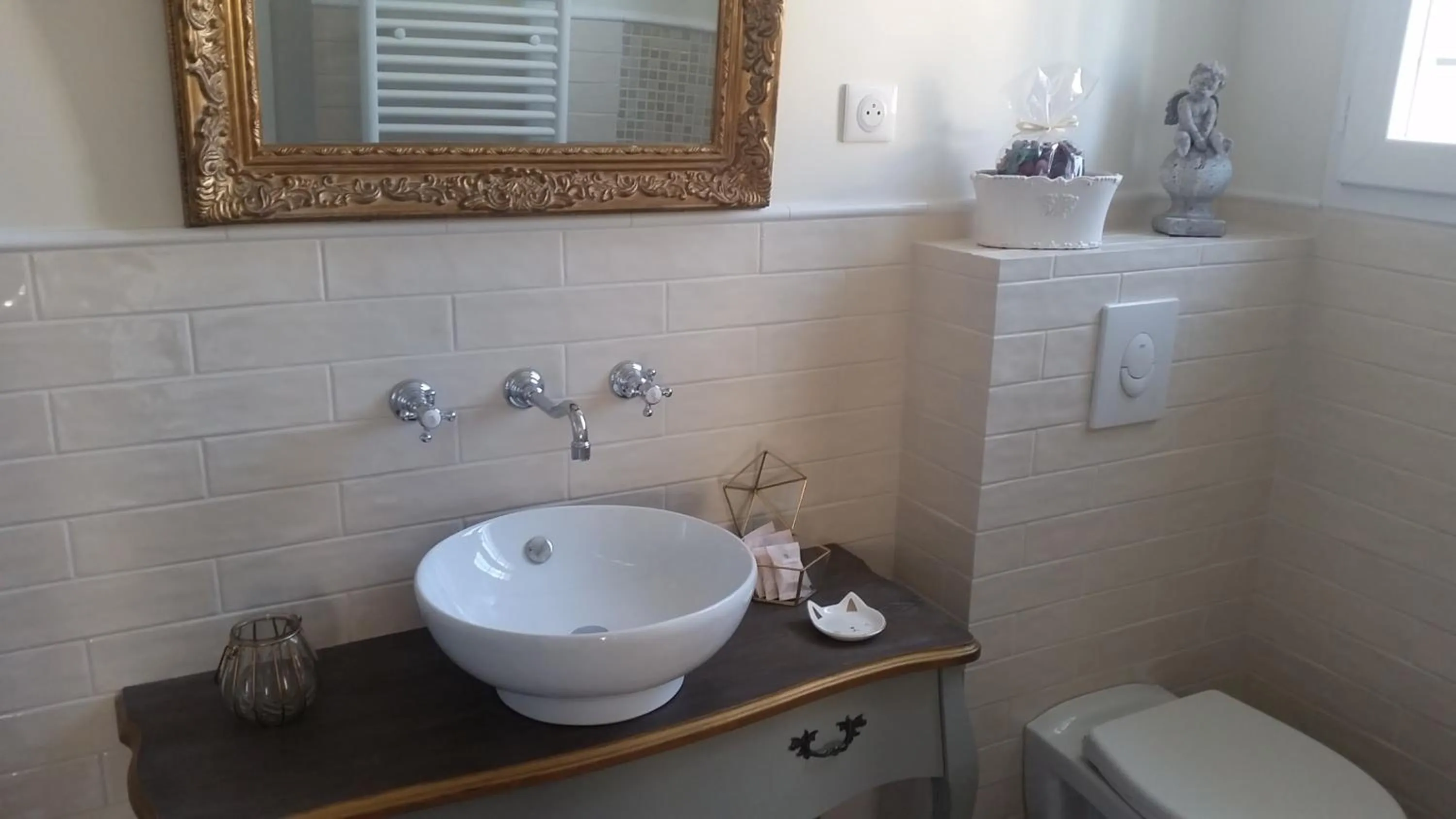 Bathroom in B&B Villa Blanche