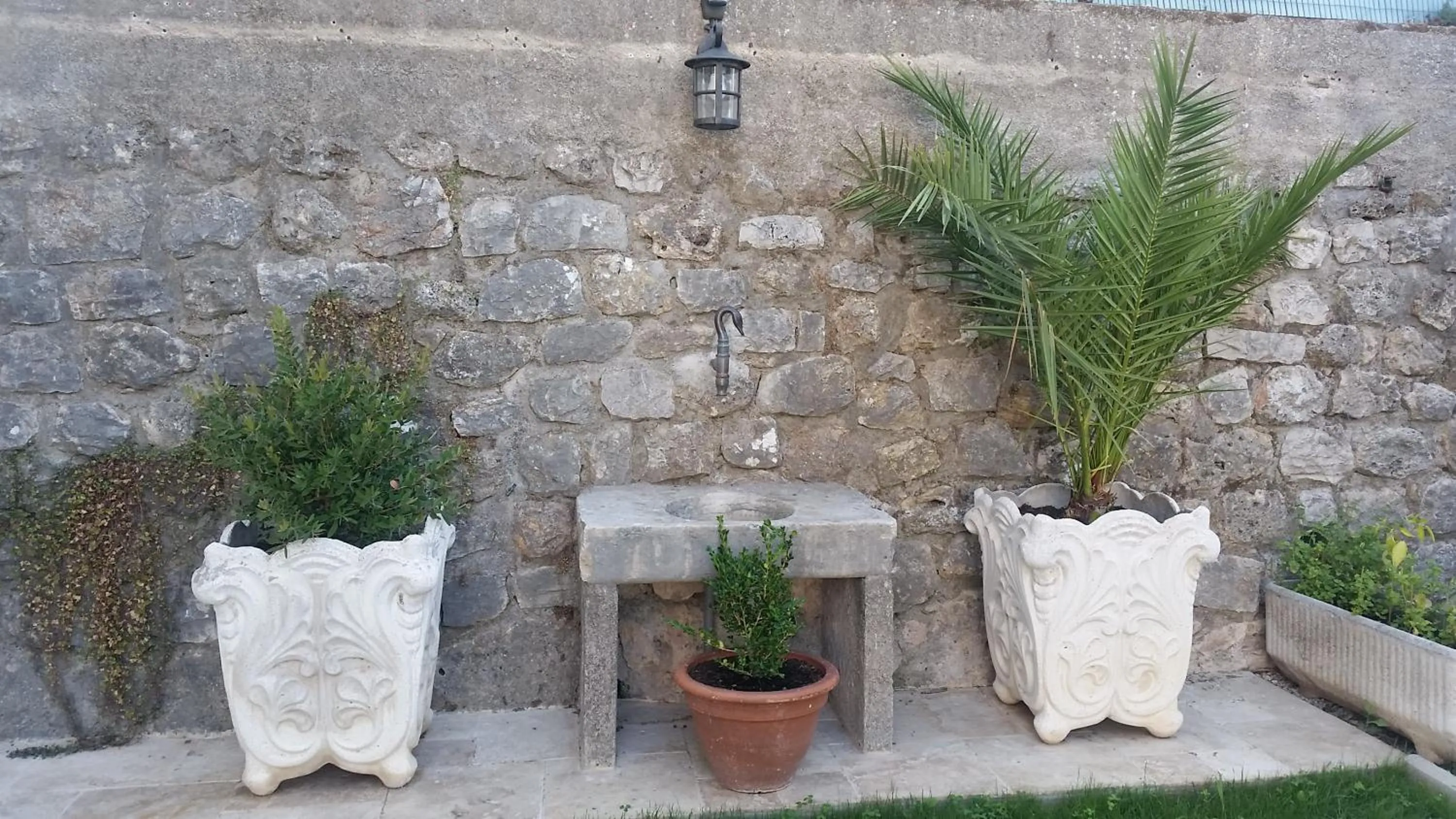 Garden in B&B Villa Blanche