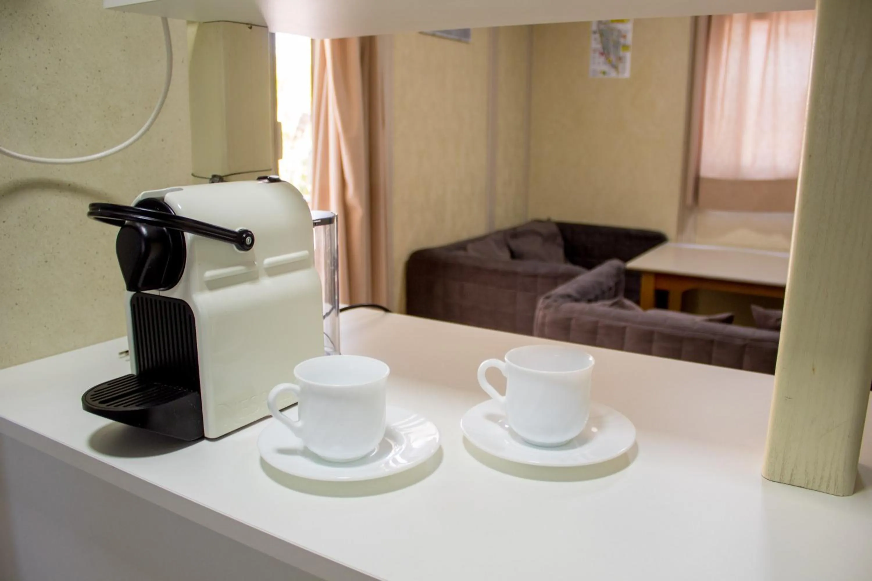 Kitchen or kitchenette in Complejo Turístico Los Escullos Cabo de Gata