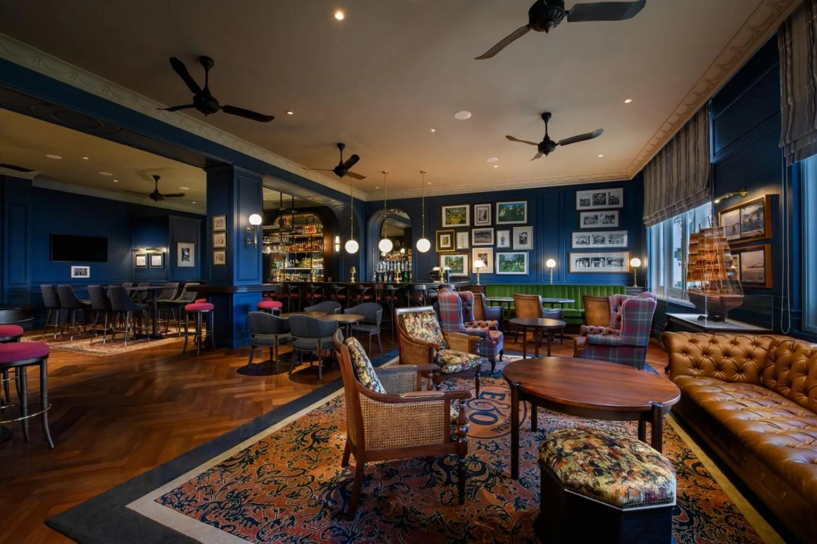 On site in Eastern & Oriental Hotel