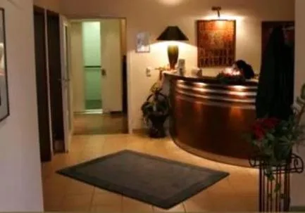 Lobby or reception, Bed in Hotel Auerhahn