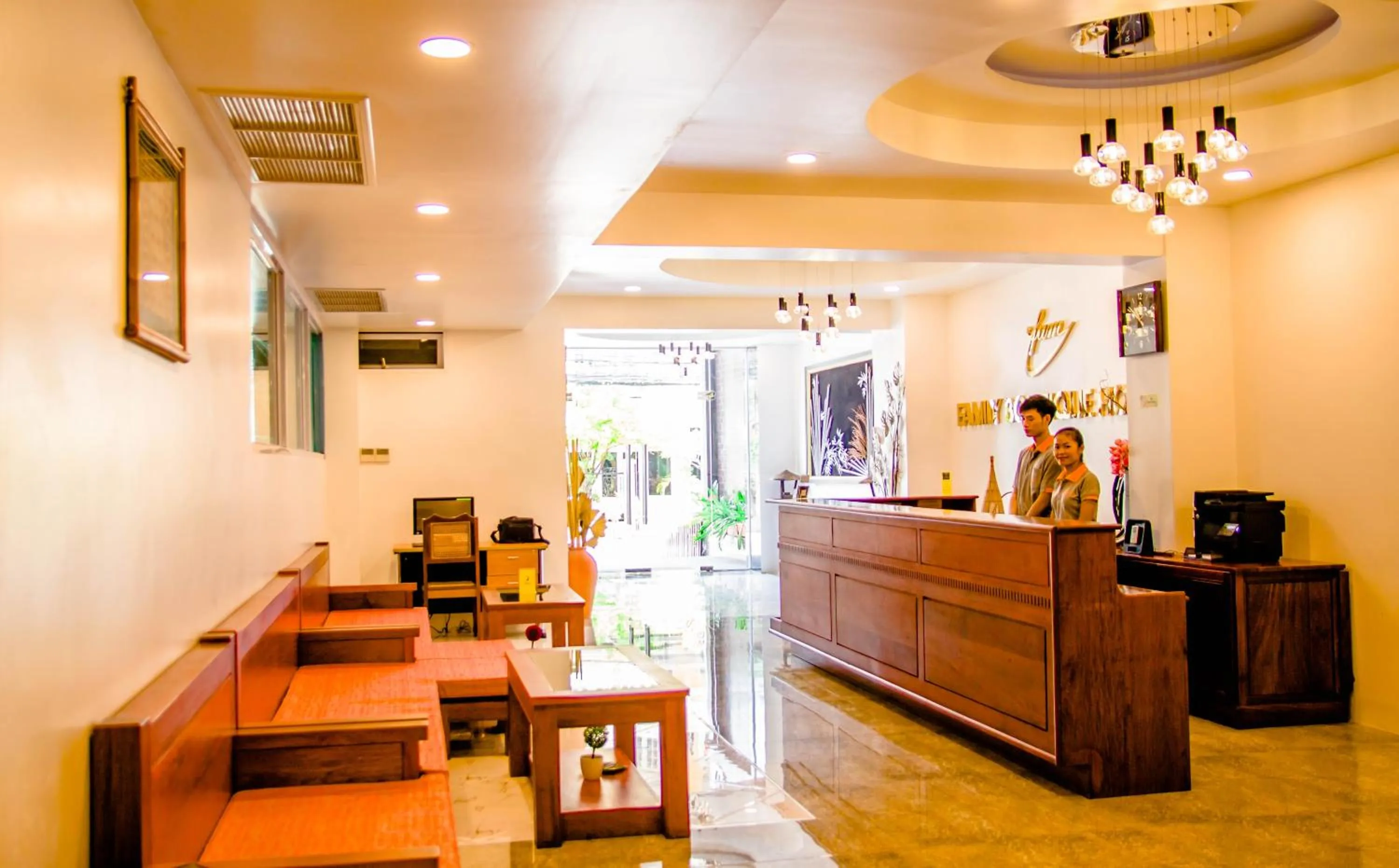 Lobby or reception in Family Boutique Hotel