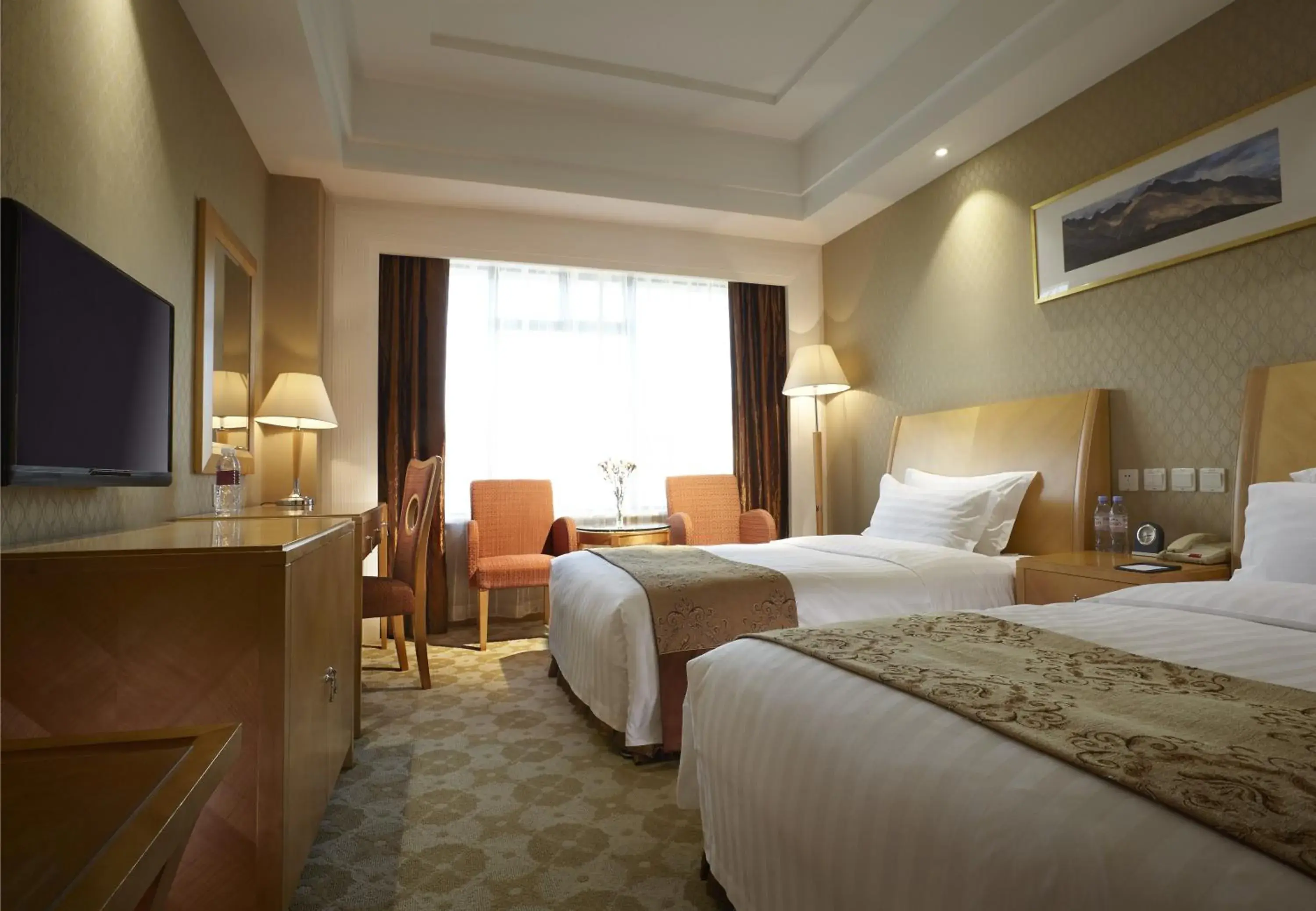 Deluxe Twin Room in Dalian East Hotel Deluxe Twin Room in Dalian East Hotel