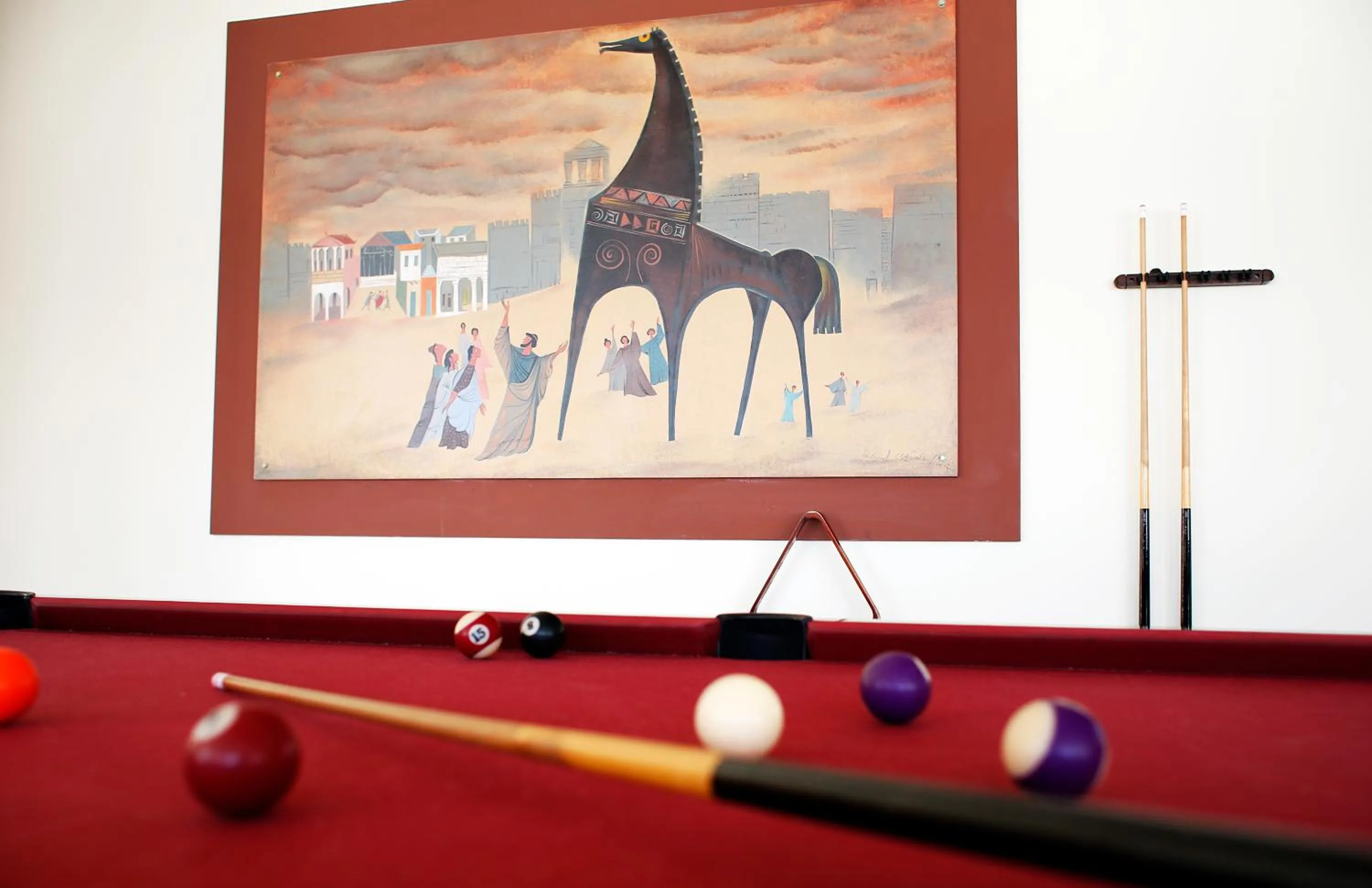 Billiard in Asteris Hotel