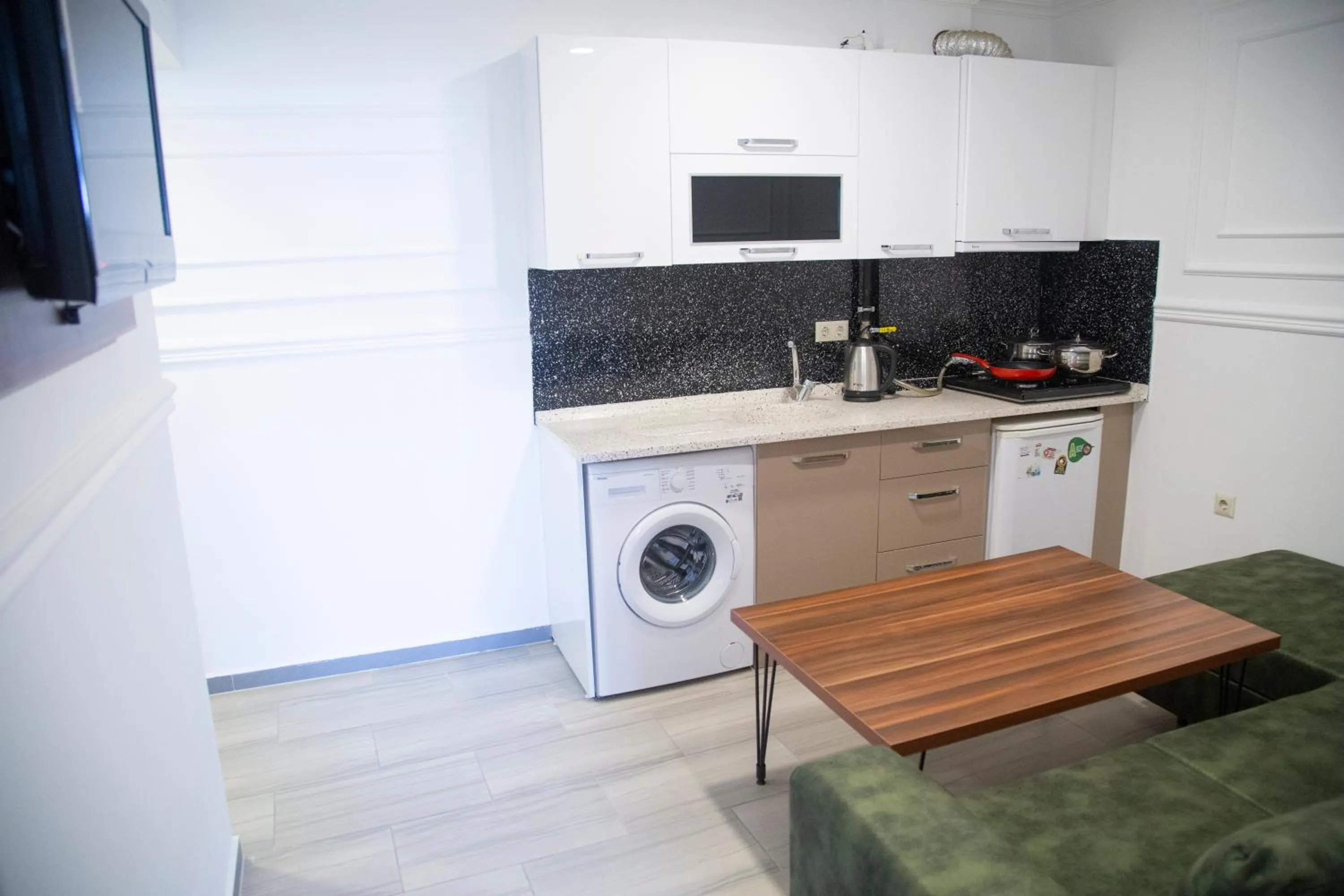 kitchen in TRABZON Asel Suite Otel