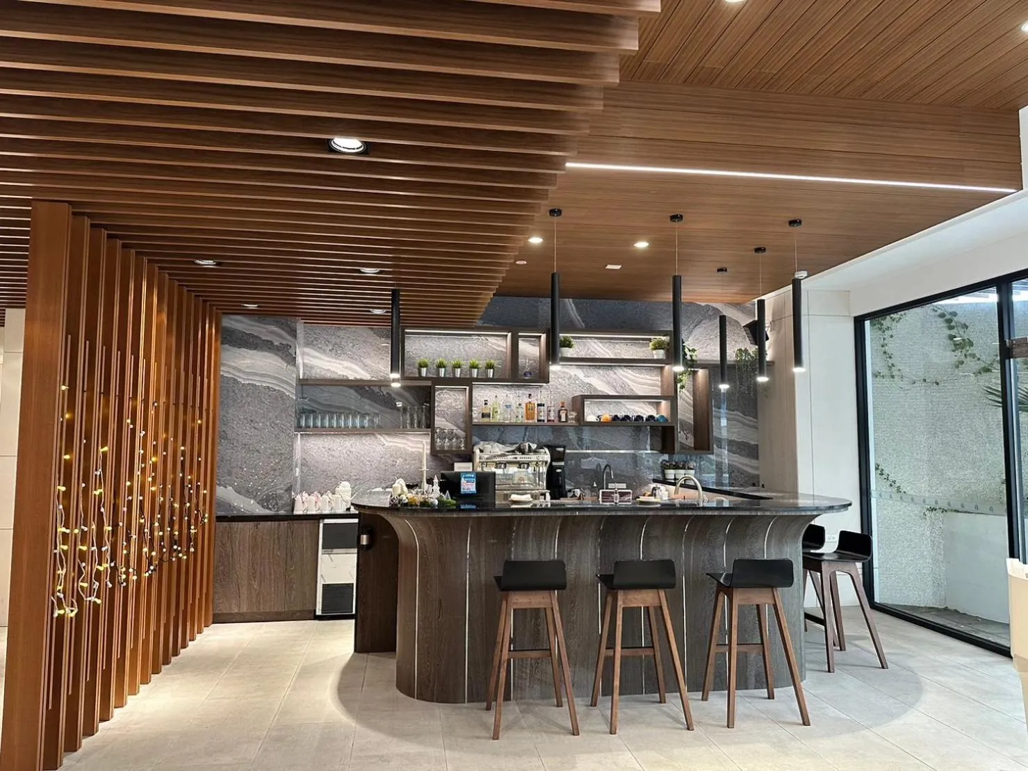 Lounge or bar in CT Green Bay Hot-Spring Hotel