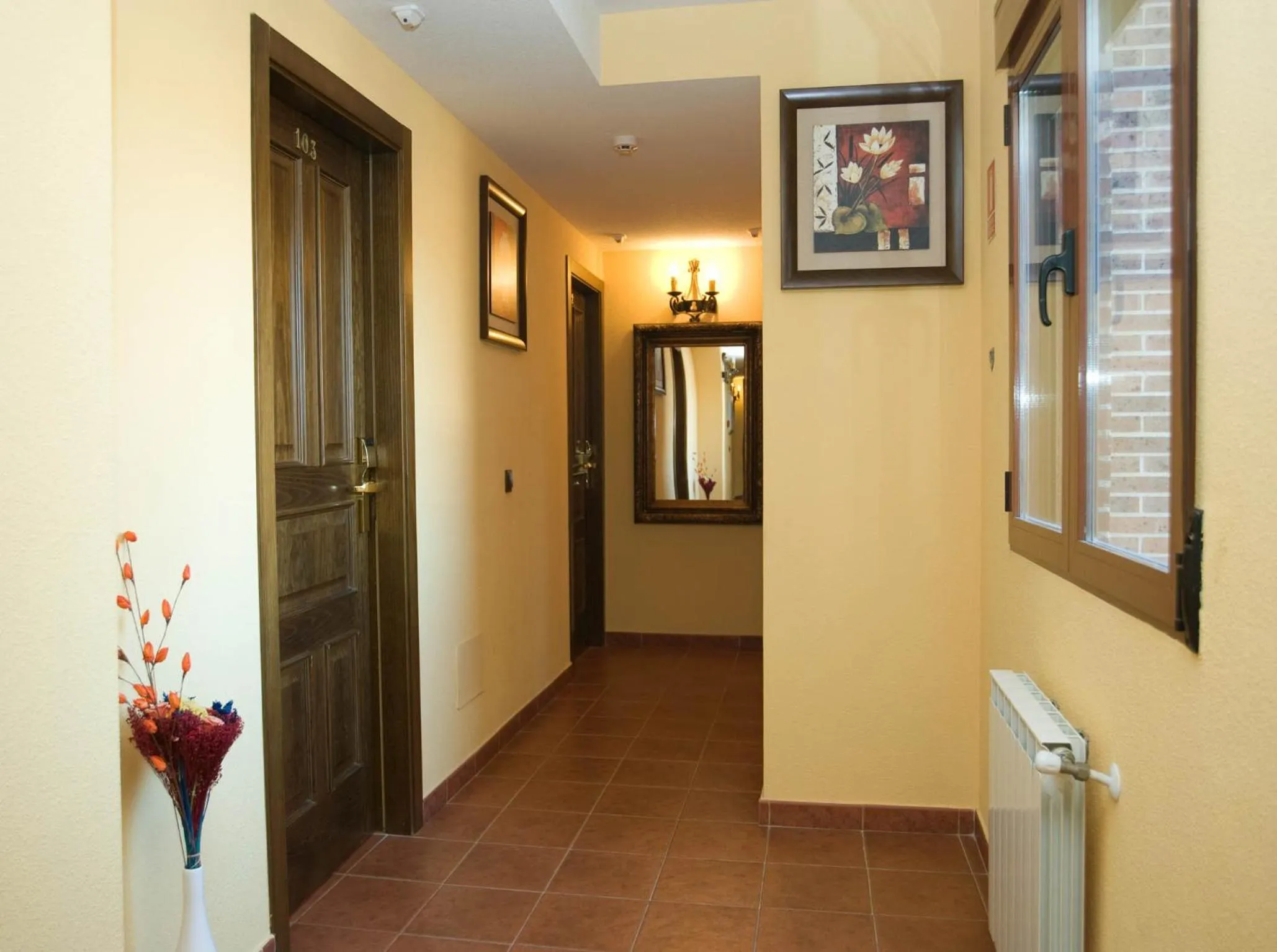 Lobby or reception in Hotel Rural "Victoria"