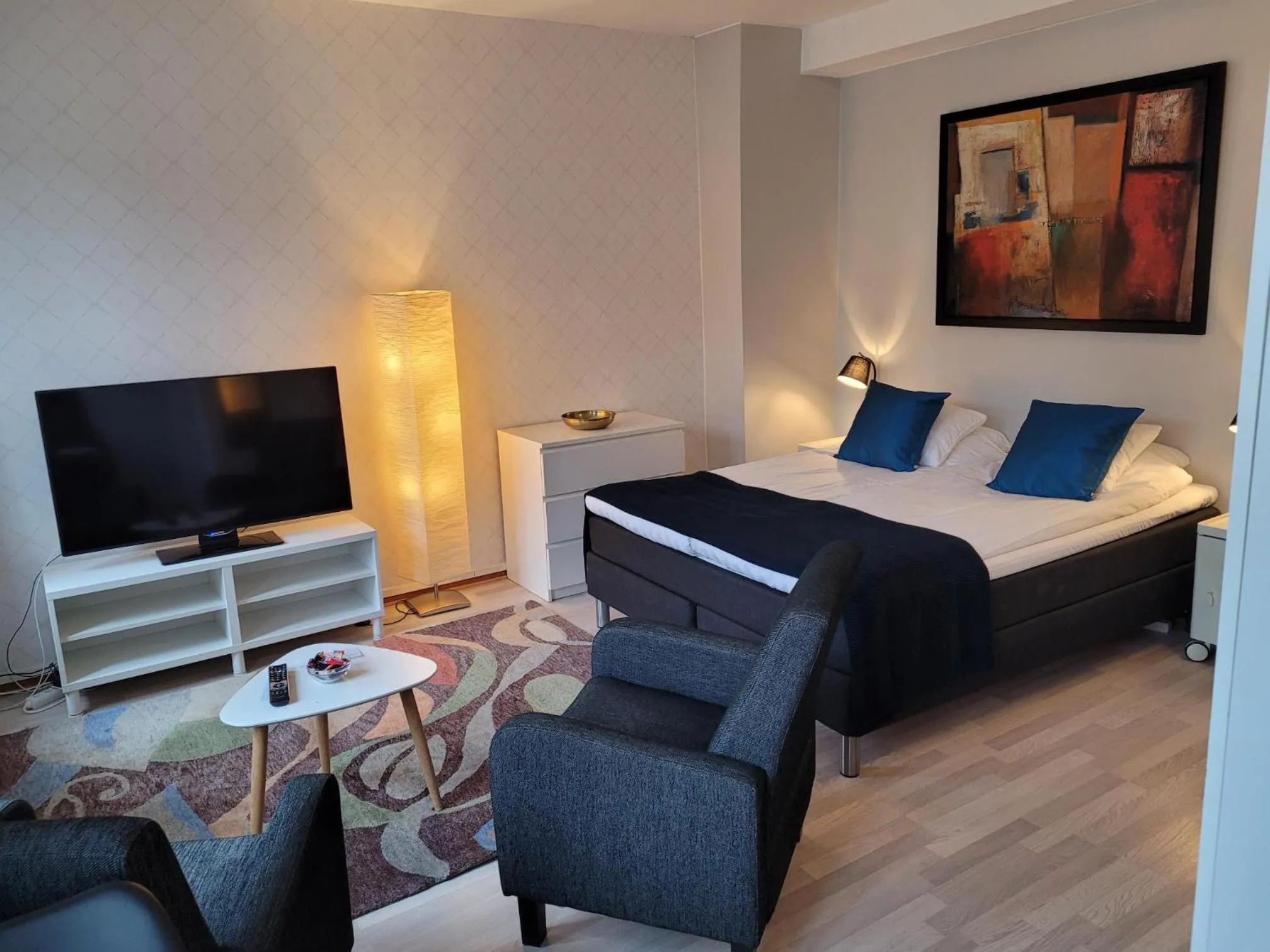 Bed in Stay Apartment Hotel