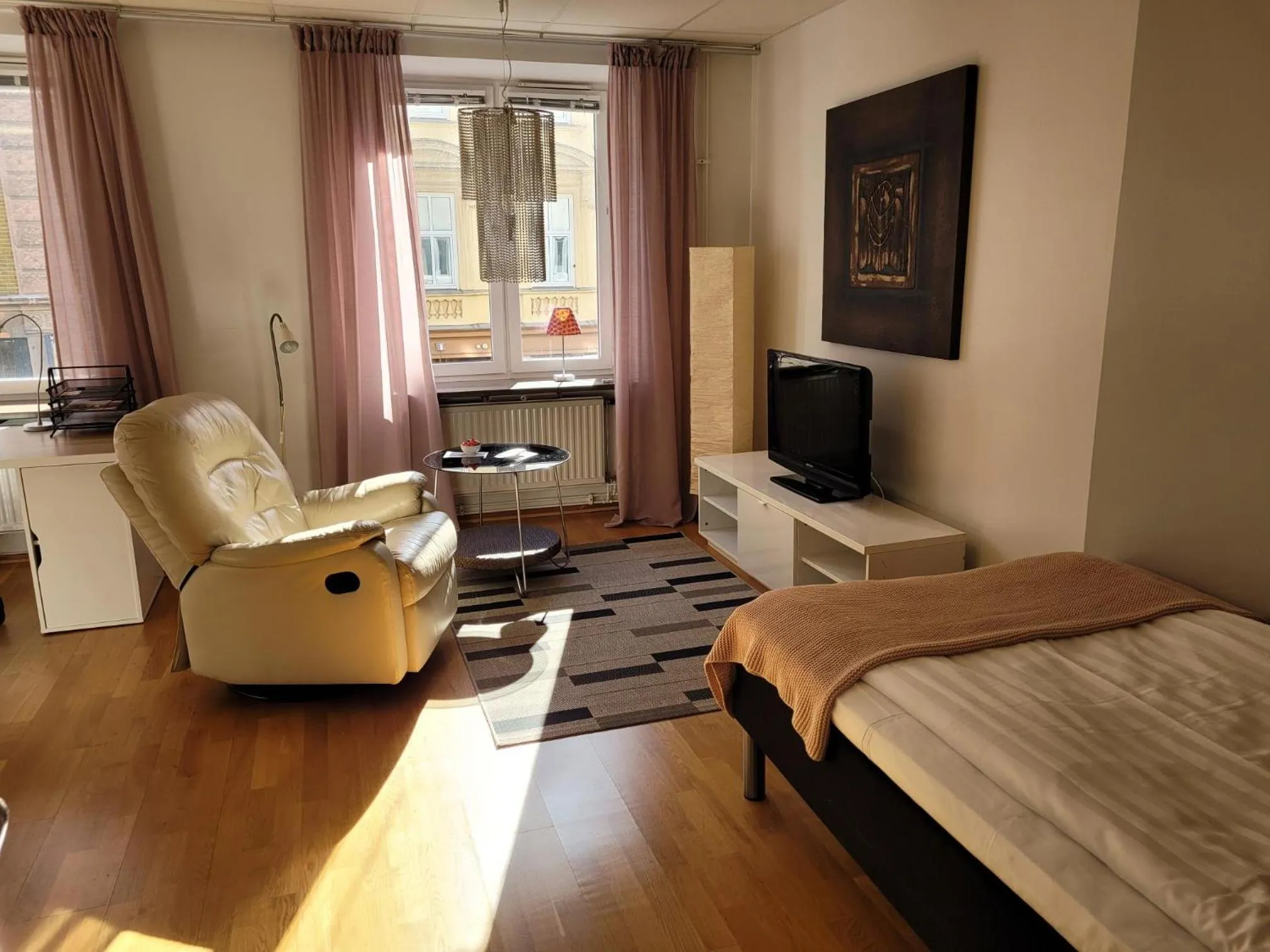 Bed in Stay Apartment Hotel