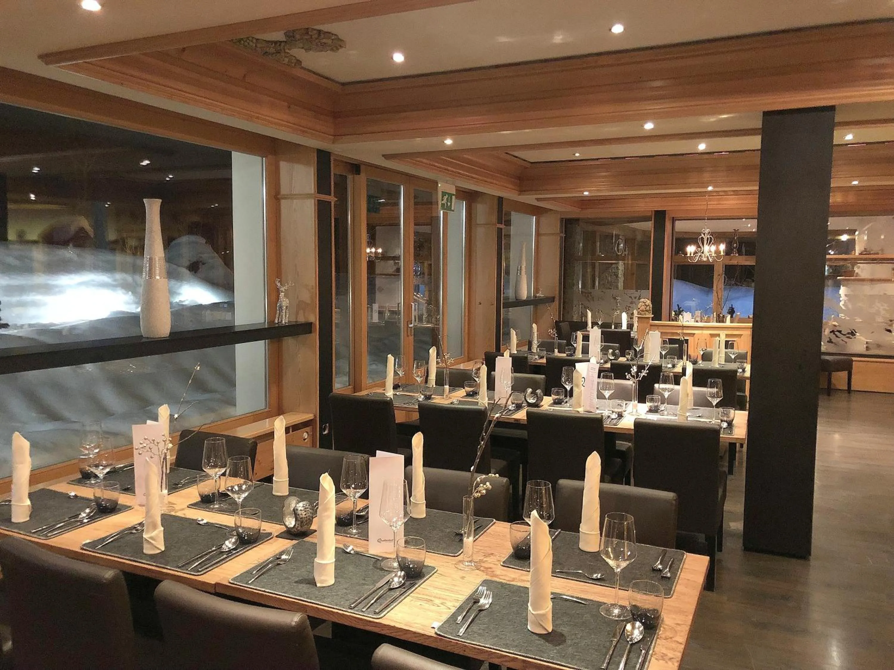 Decorative detail in Hotel Quellenhof Leukerbad